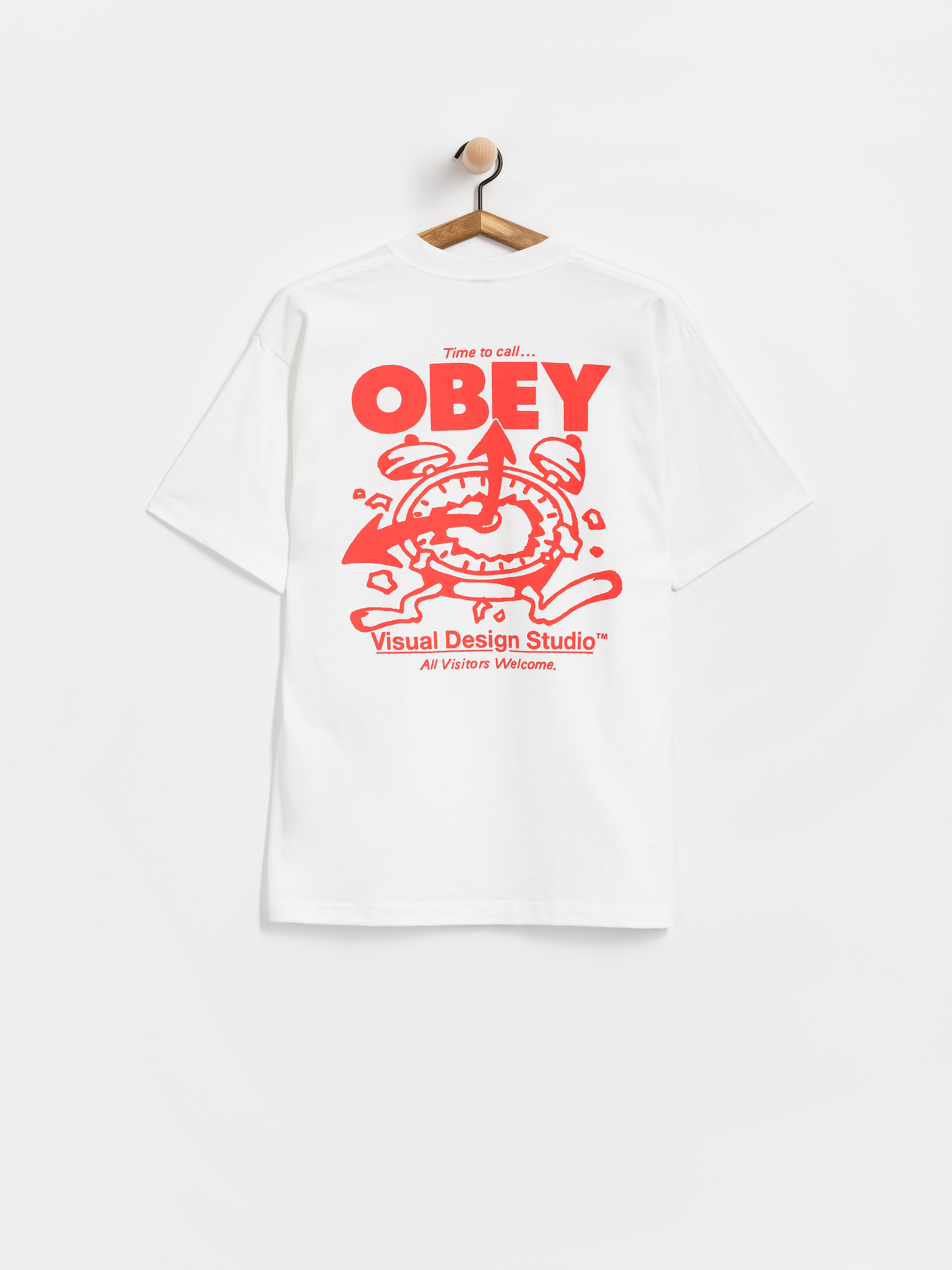 Тениска OBEY Time To Call Obey