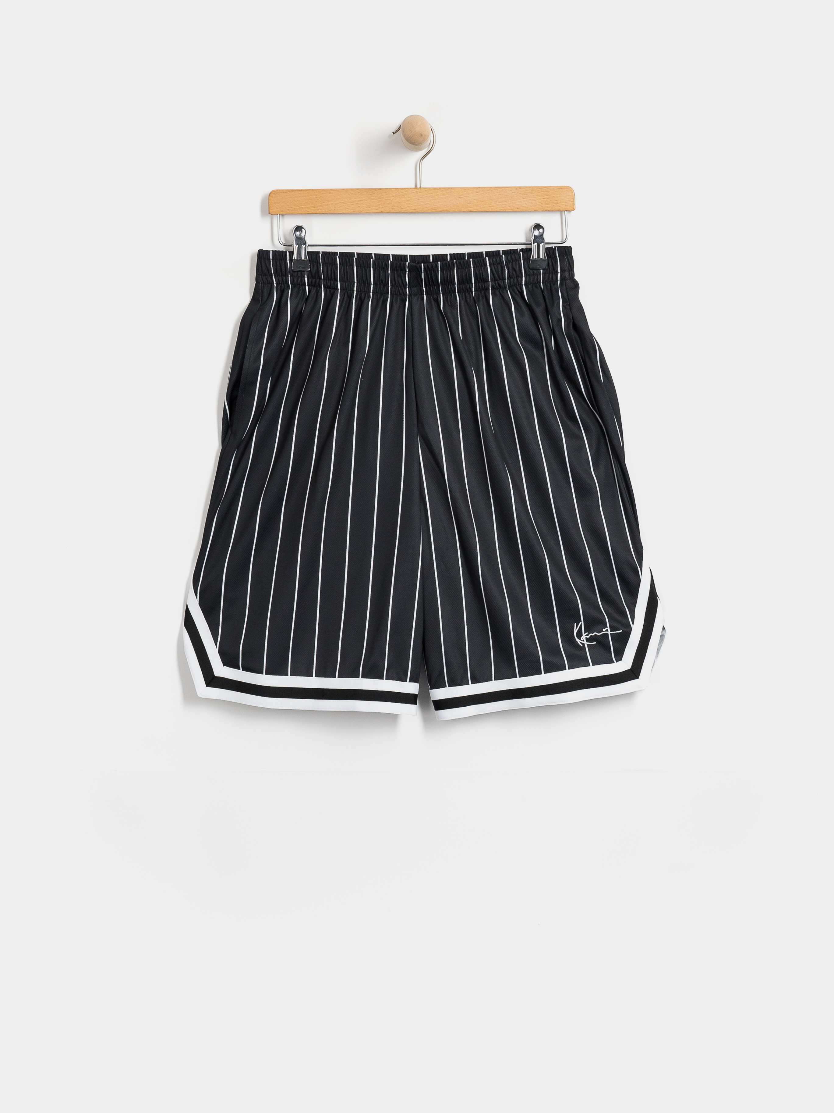 u041au044au0441u0438 u043fu0430u043du0442u0430u043bu043eu043du0438 Karl Kani Small Signature Pinstripe Mesh (black/white)