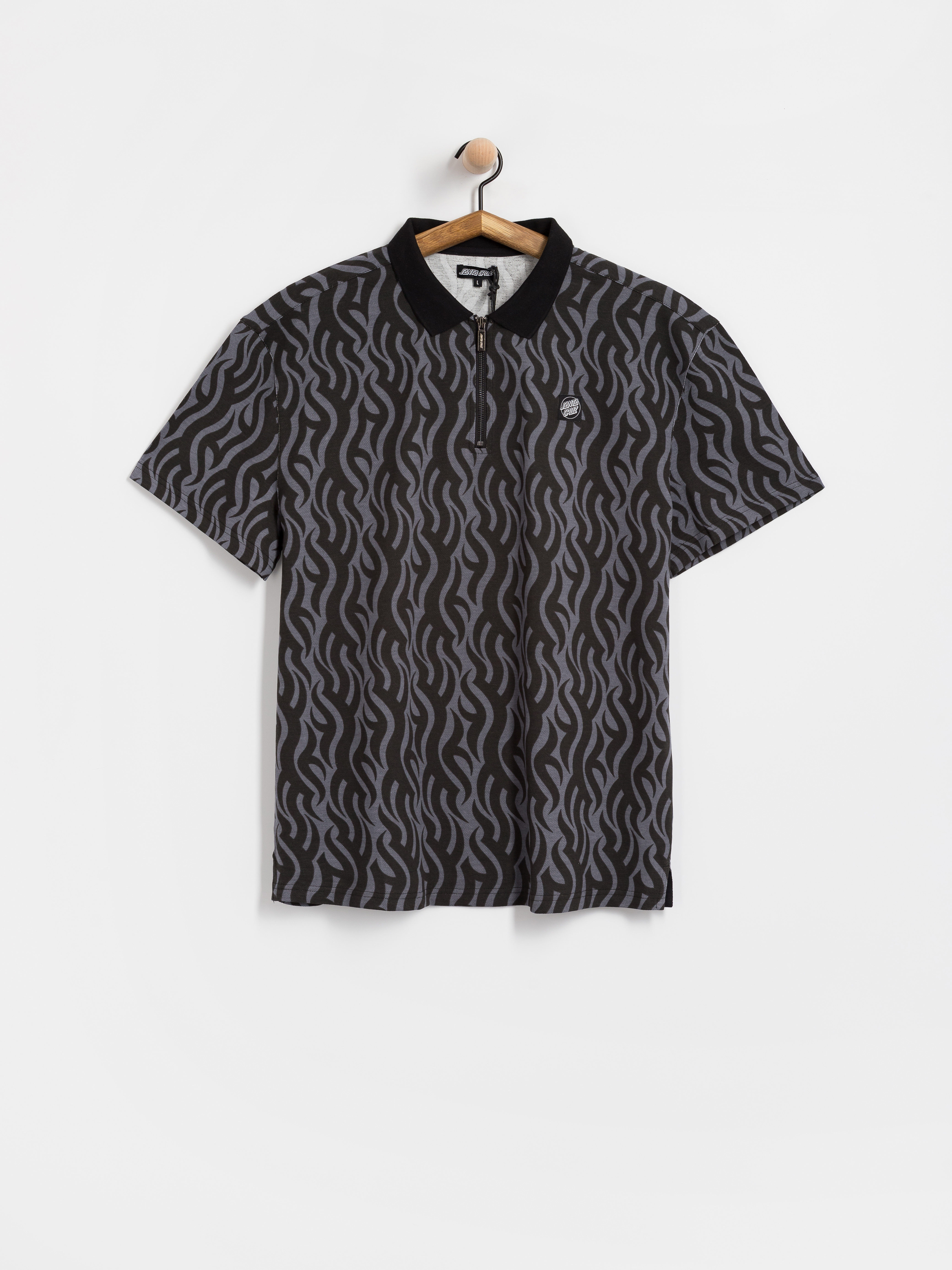 Тениска с яка Santa Cruz Fleck Polo (dressen tribal)