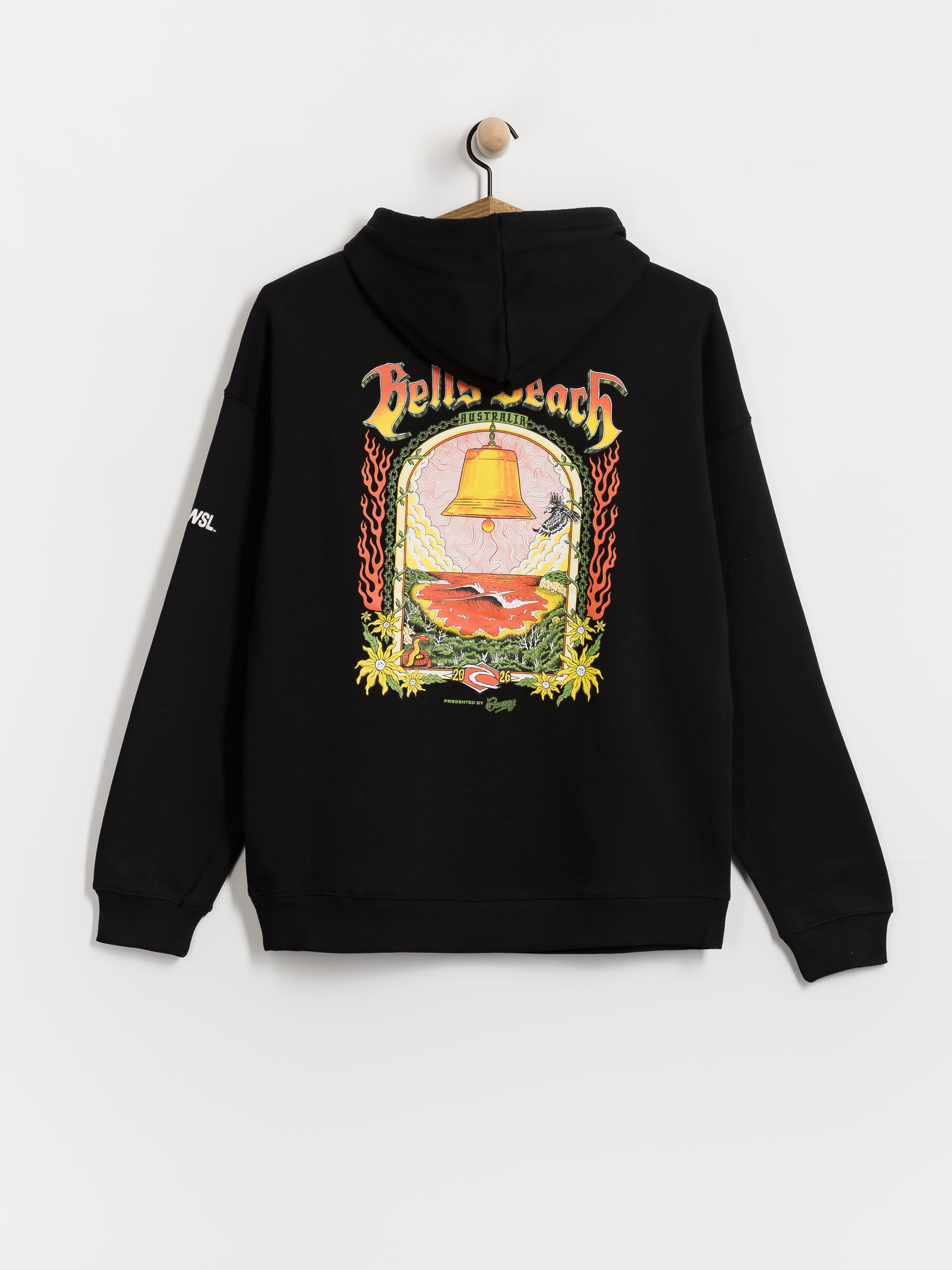 Суитшърт с качулка Rip Curl Bells Pro 26 HD