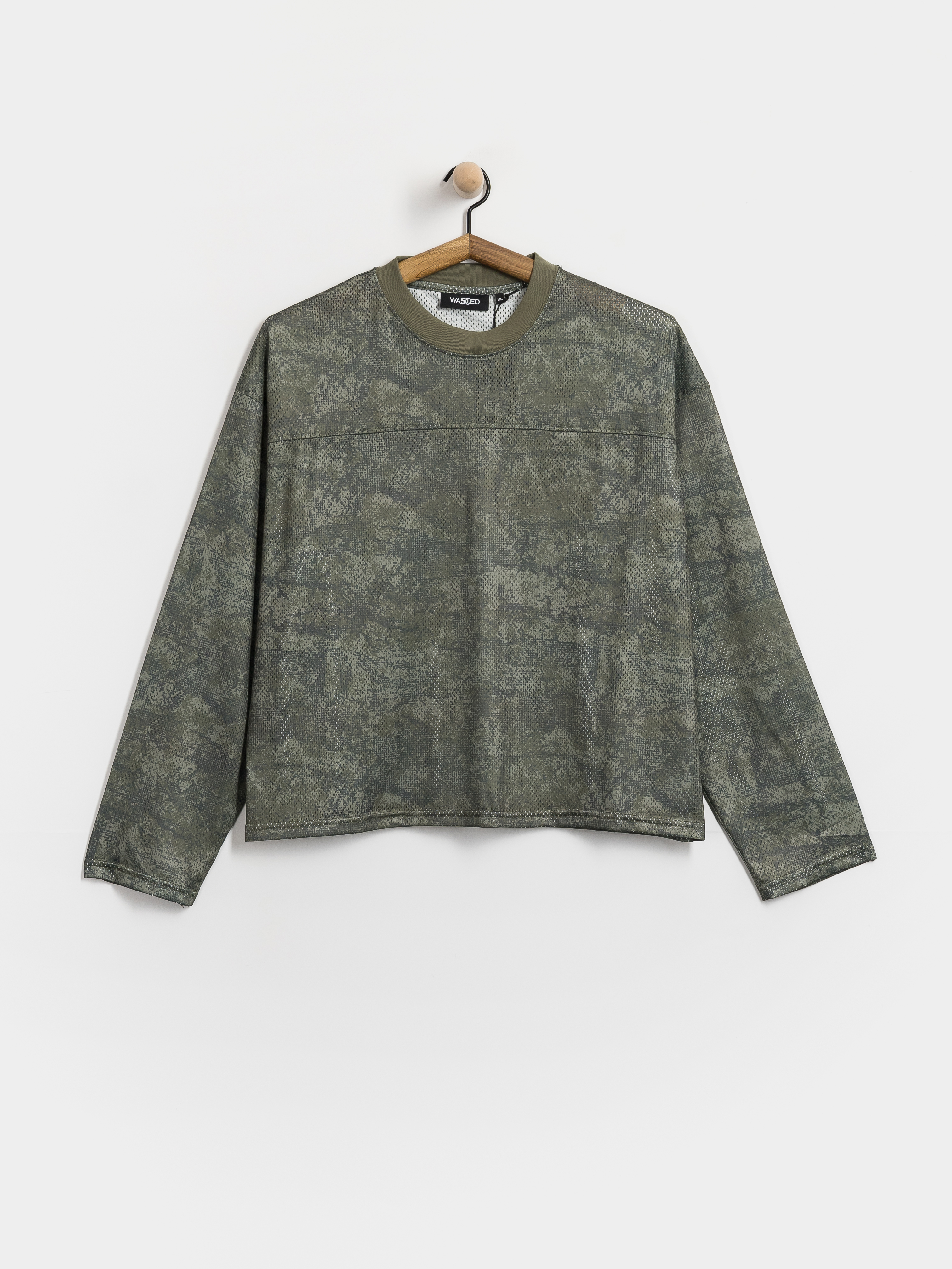Блуза Wasted Paris Swarm Mesh (olive khaki camo)