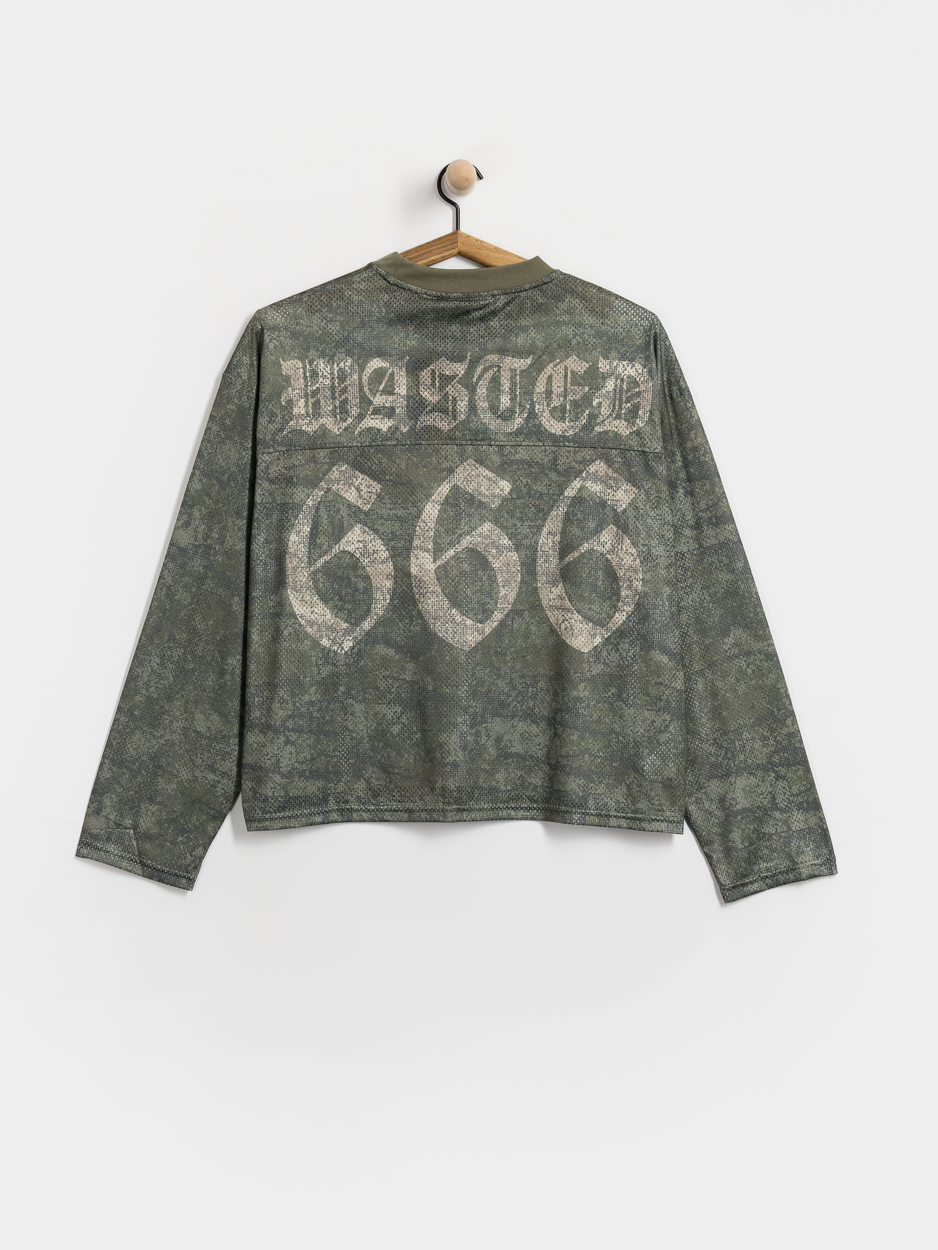 Блуза Wasted Paris Swarm Mesh (olive khaki camo)