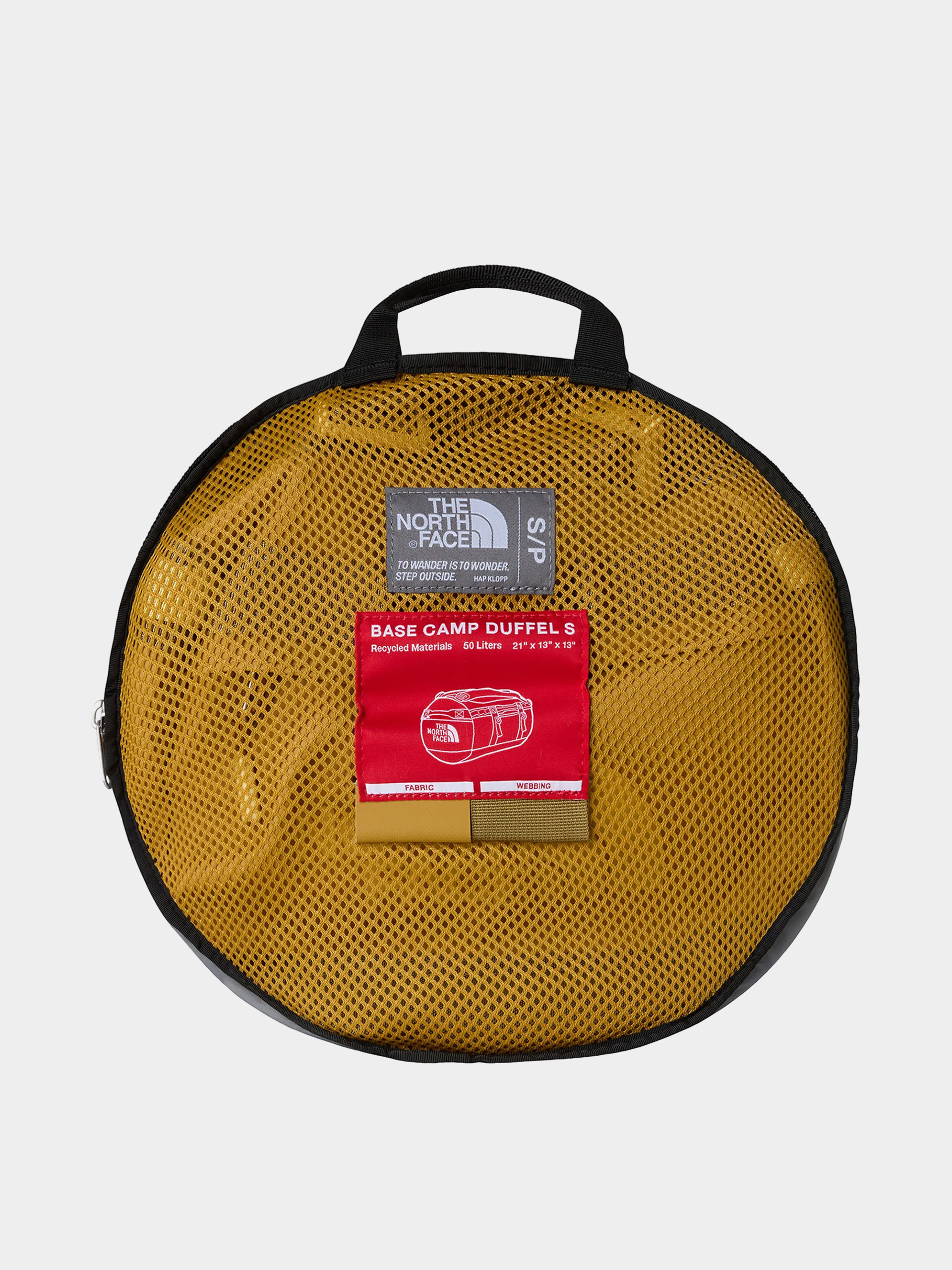 Чанта The North Face Base Camp Duffel S (golden tan/ceda)