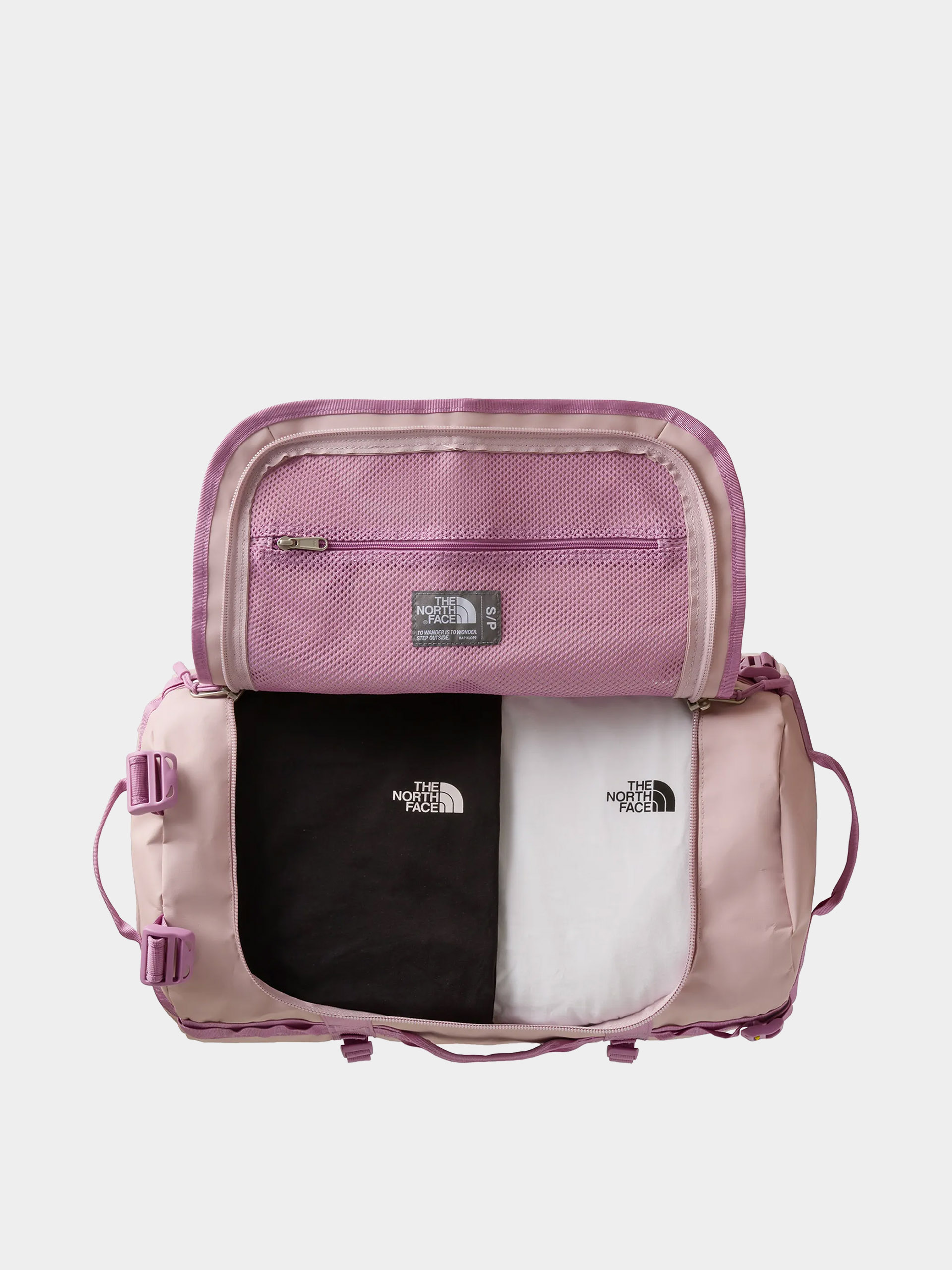 Чанта The North Face Base Camp Duffel S (metal pink/hush)
