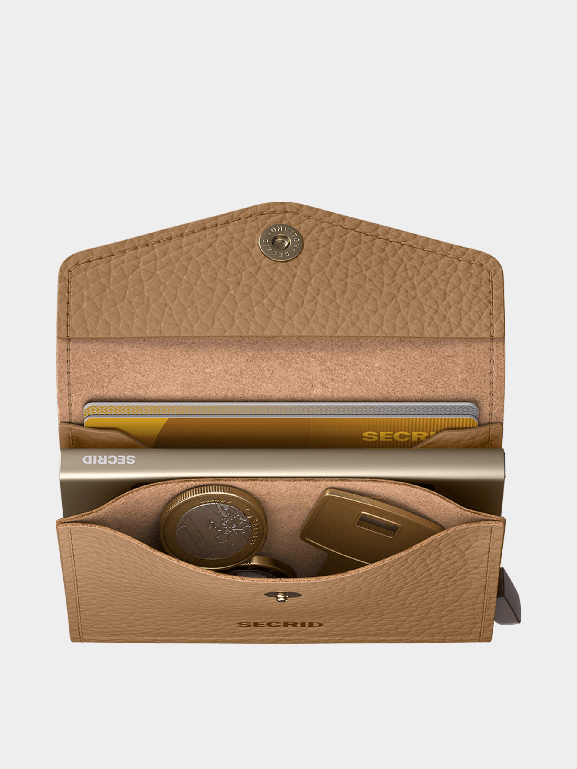 Портмоне Secrid Envelope (pebble cappuccino)