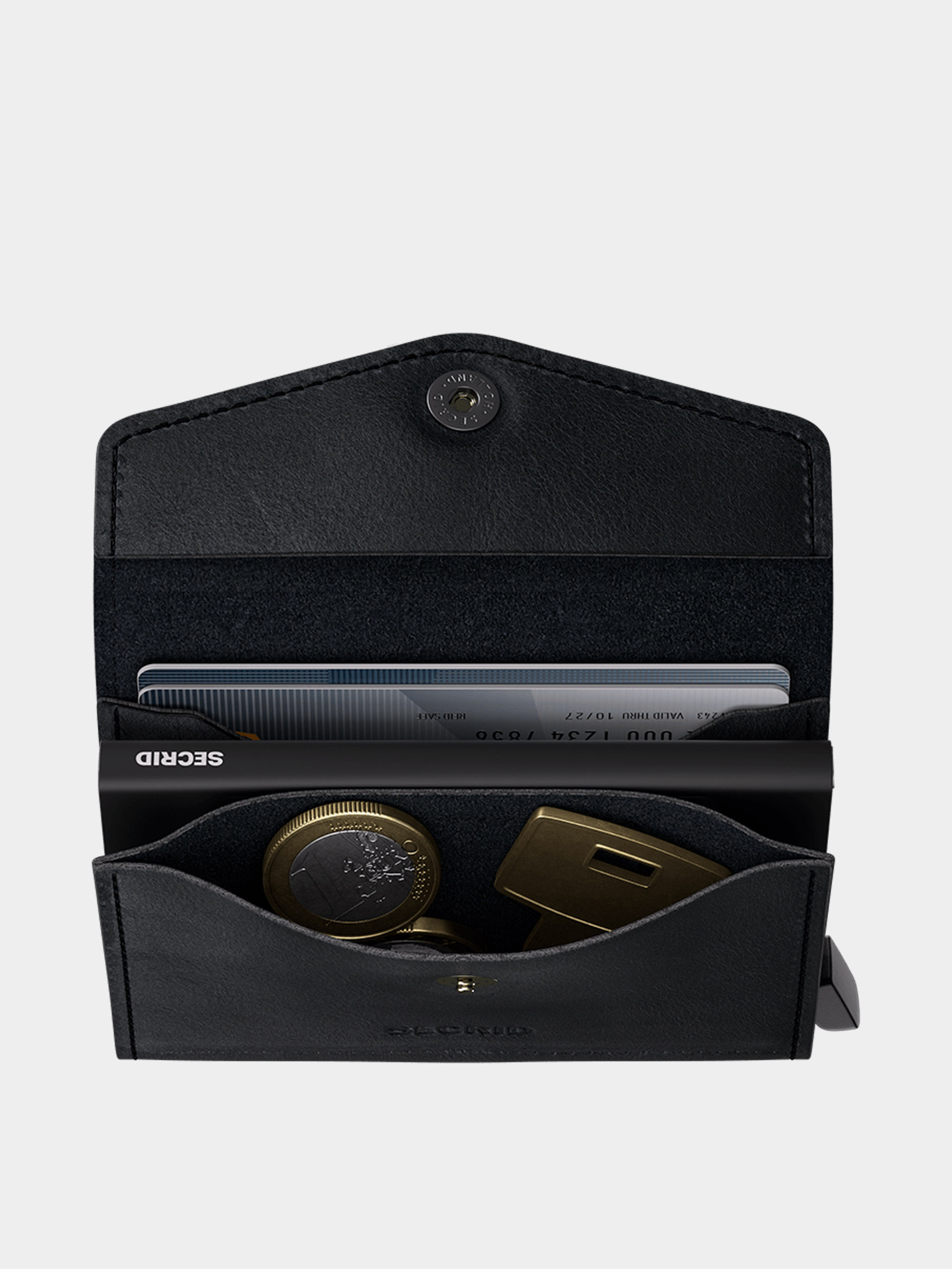 Портмоне Secrid Envelope (vintage black)