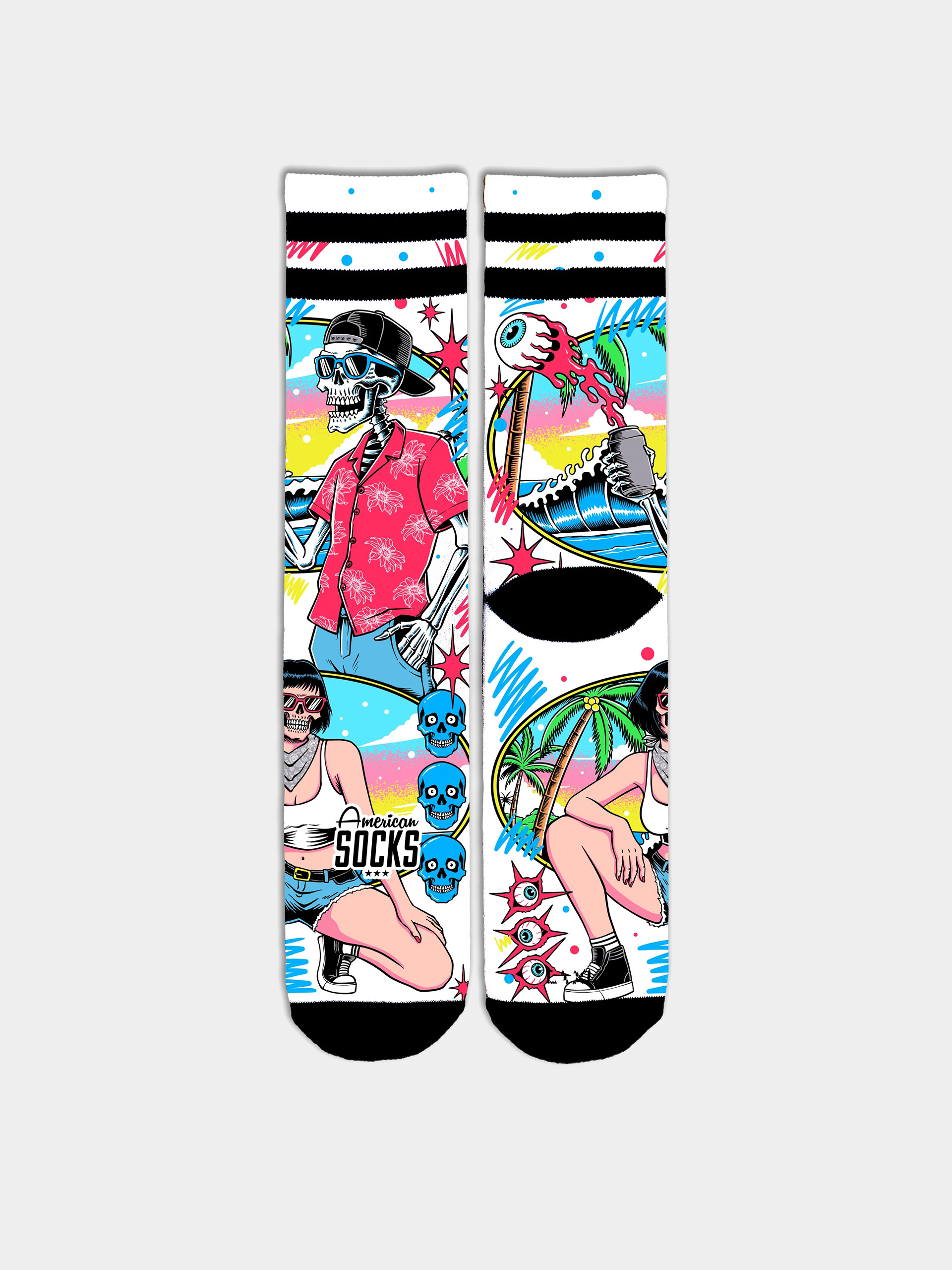 Чорапи American Socks Neon Paradise