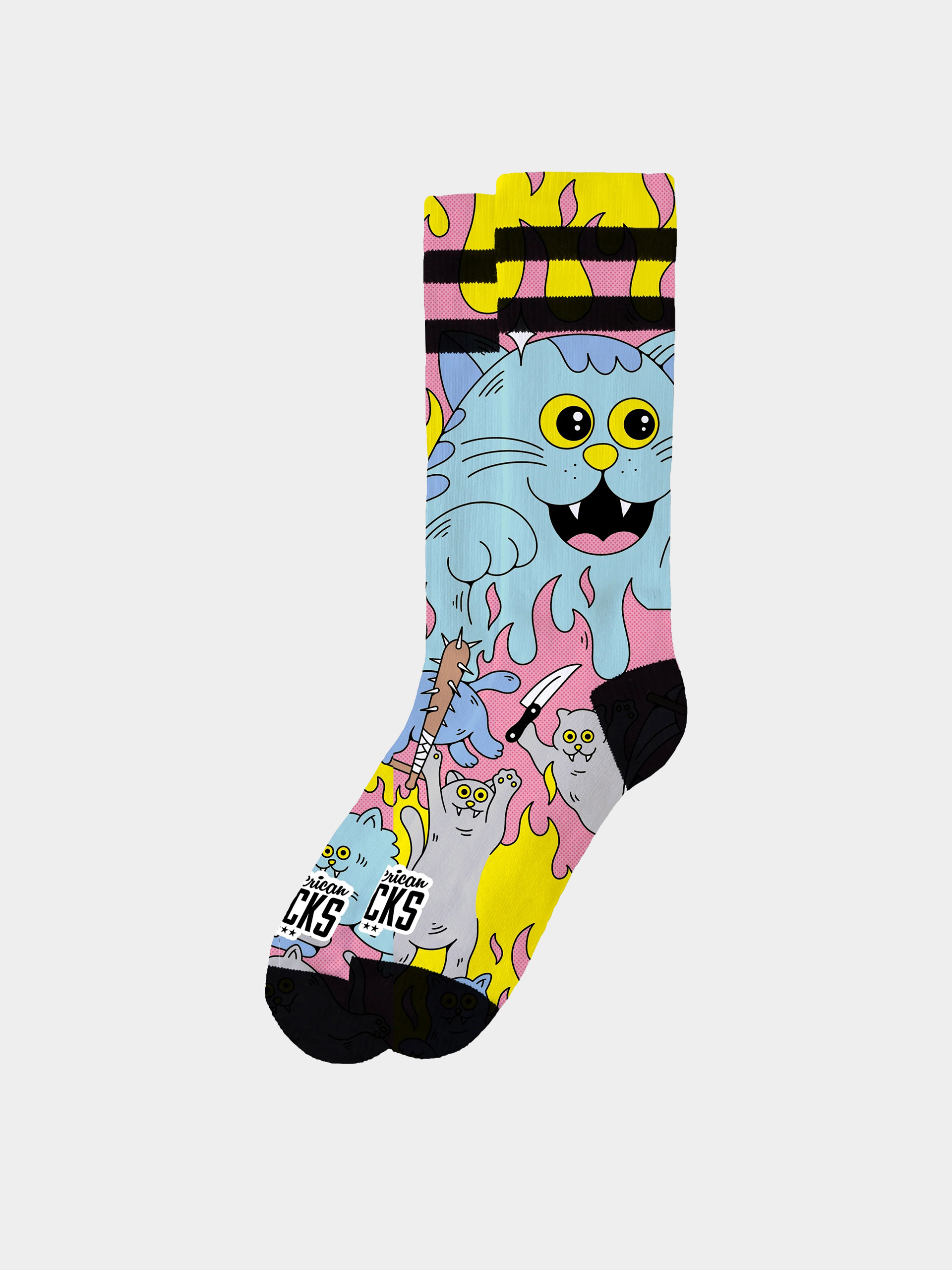 Чорапи American Socks Killer Kitties