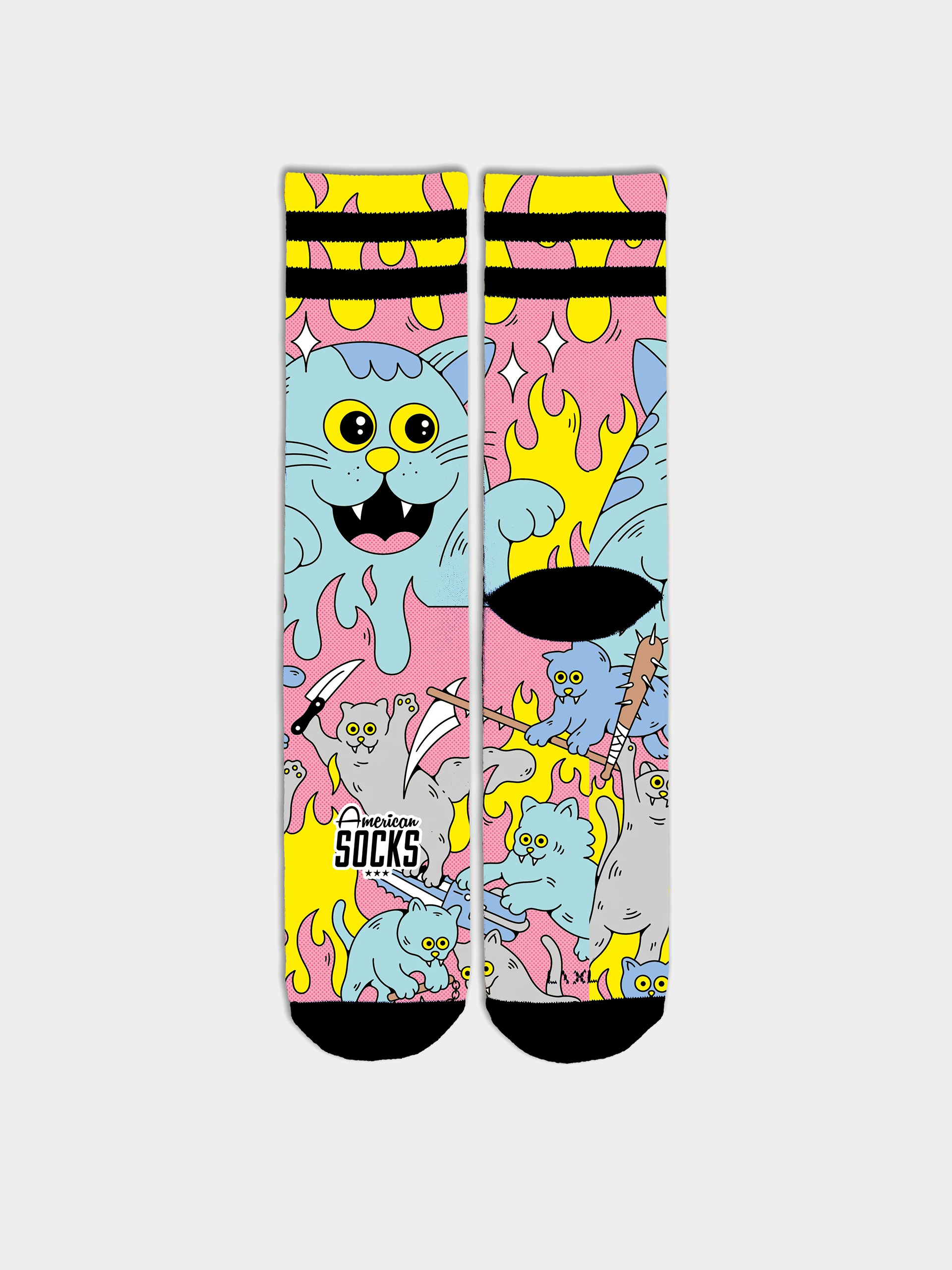Чорапи American Socks Killer Kitties