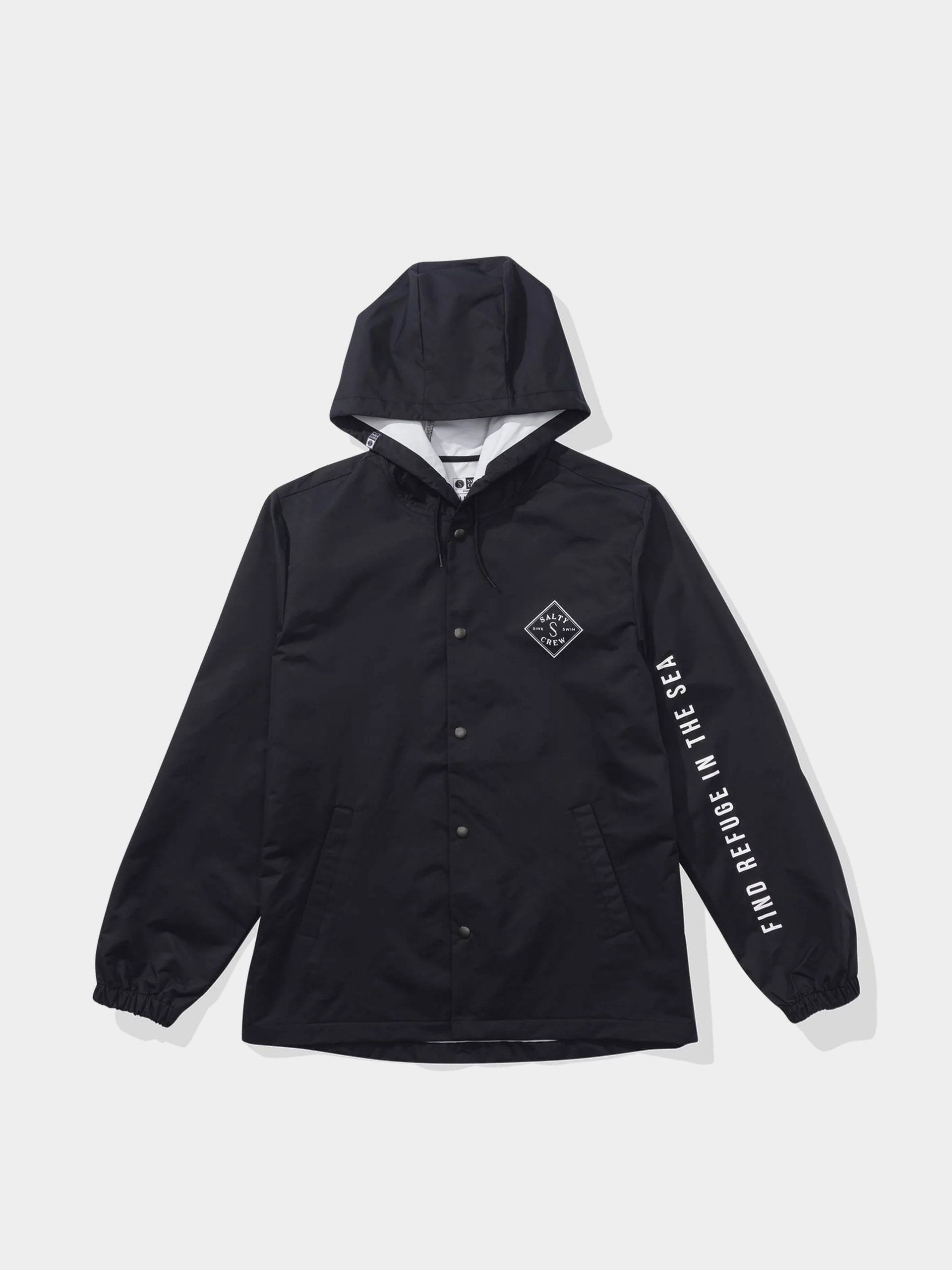 Яке Salty Crew Tippet Snap (black)