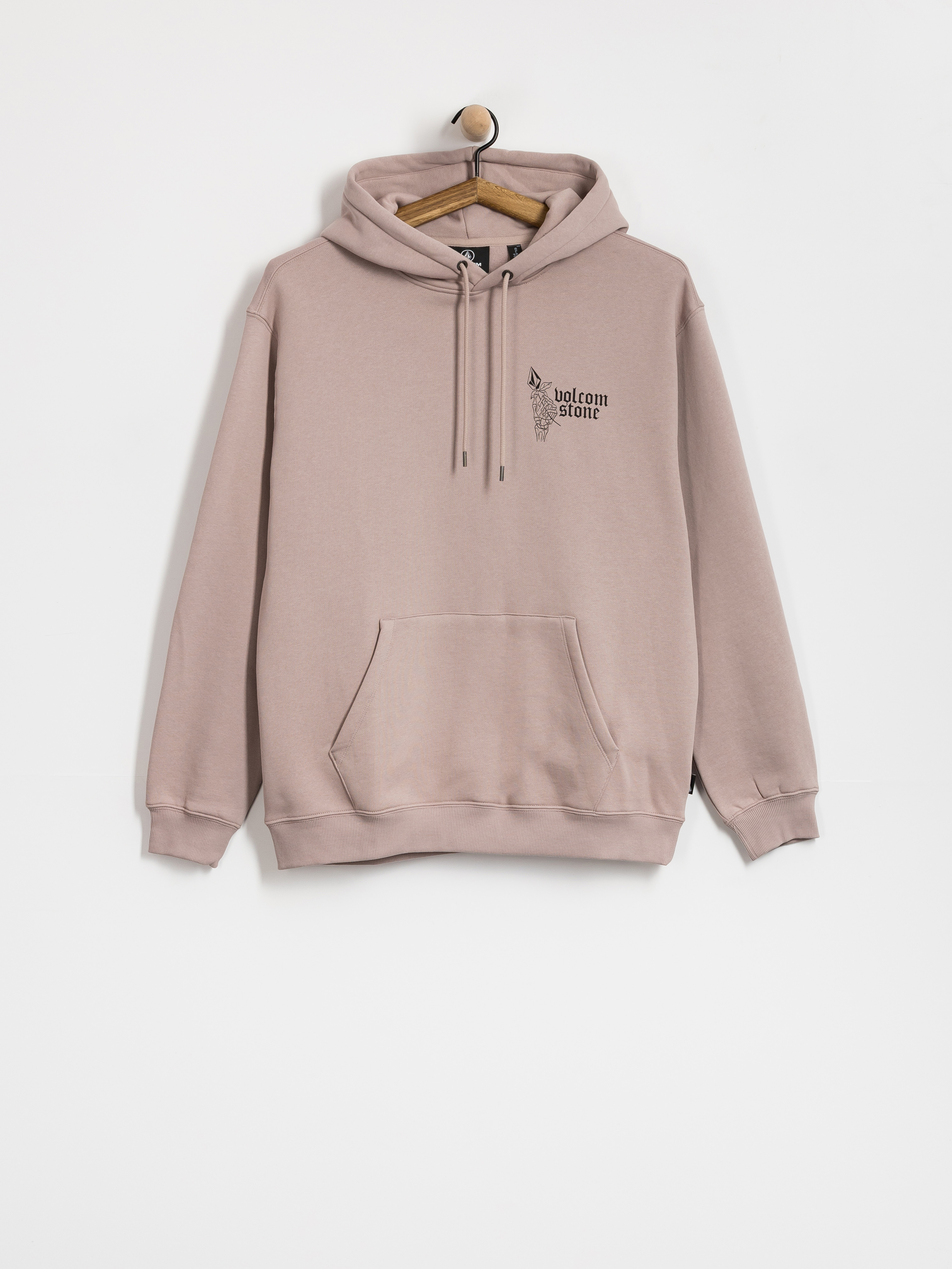 Суитшърт с качулка Volcom Watanite HD (bark brown)