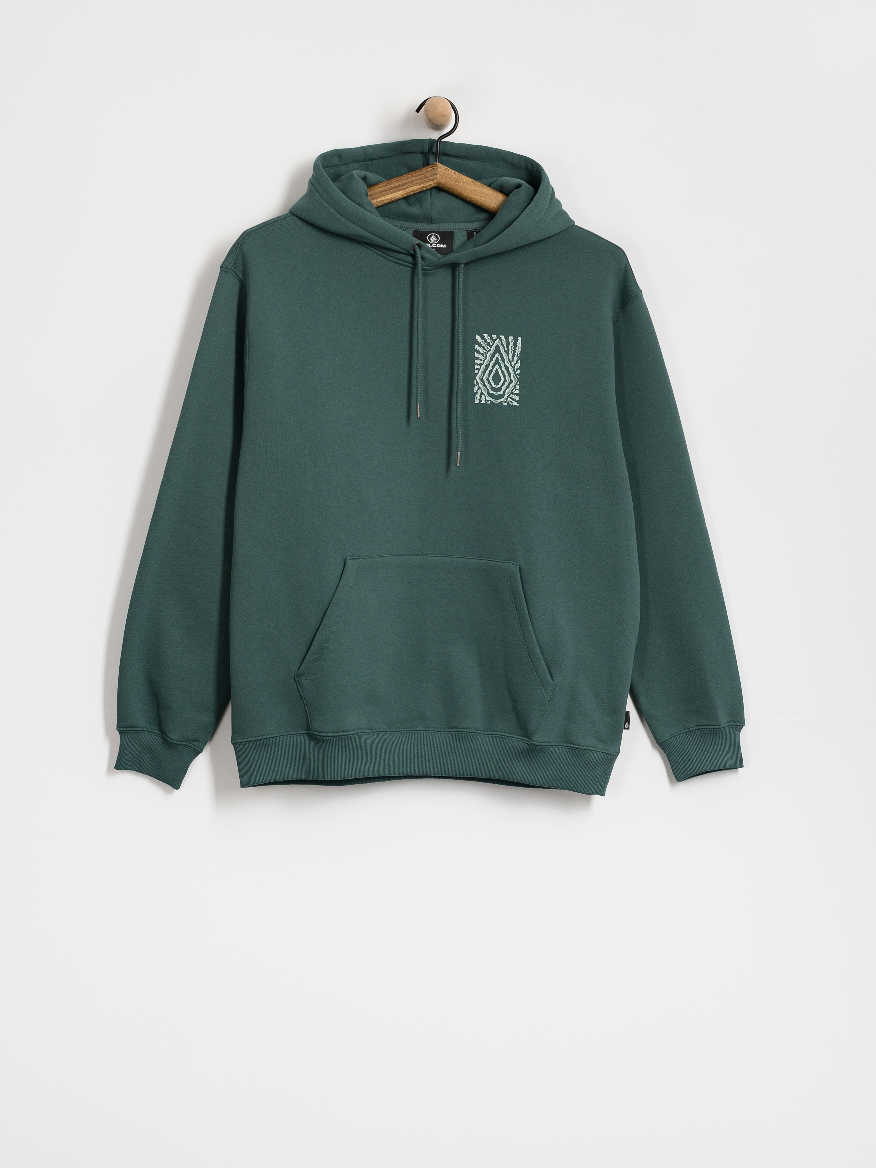 Суитшърт с качулка Volcom Watanite HD (rifle green)