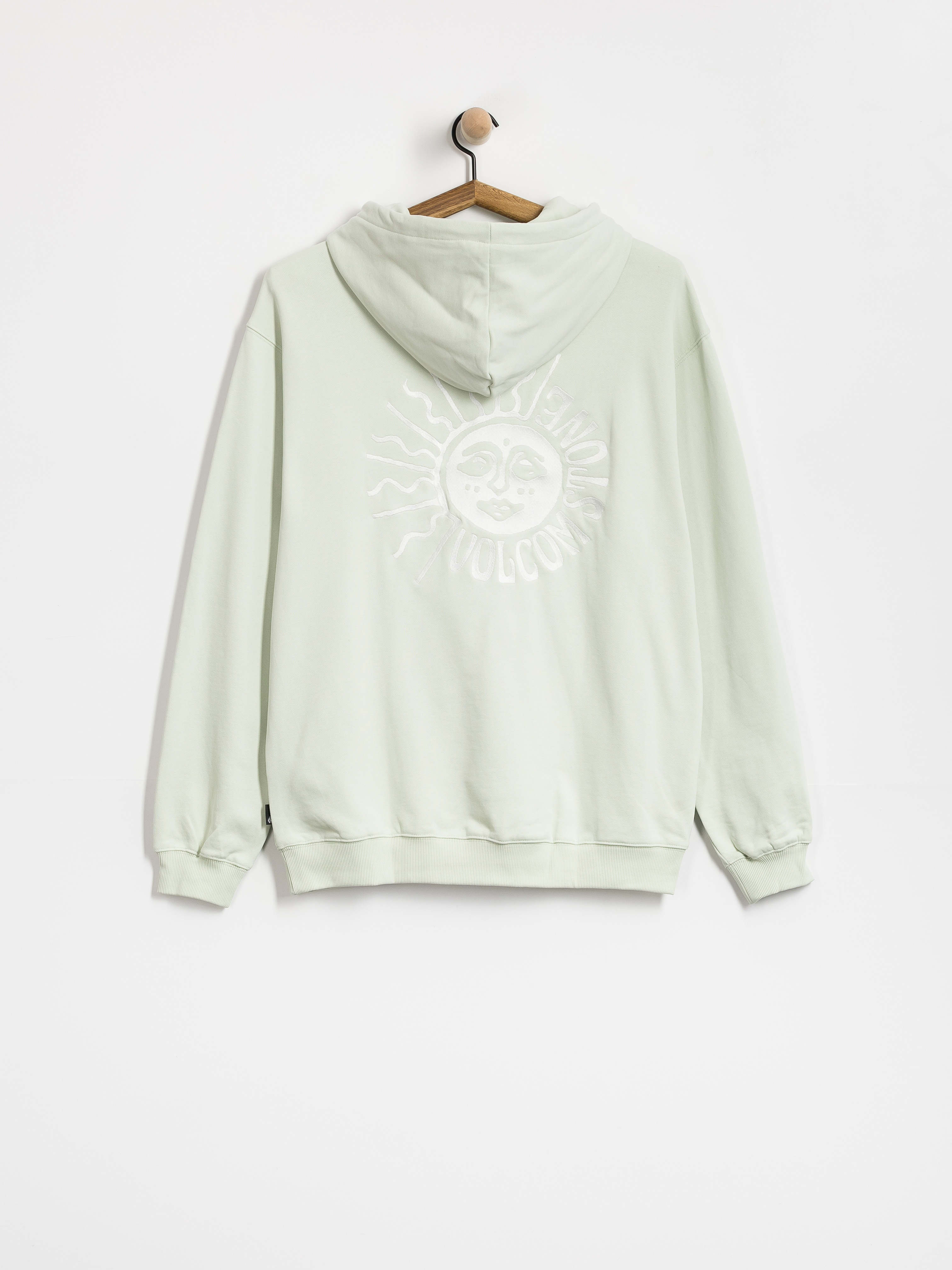 Суитшърт с качулка Volcom Handerry HD (pale aqua)