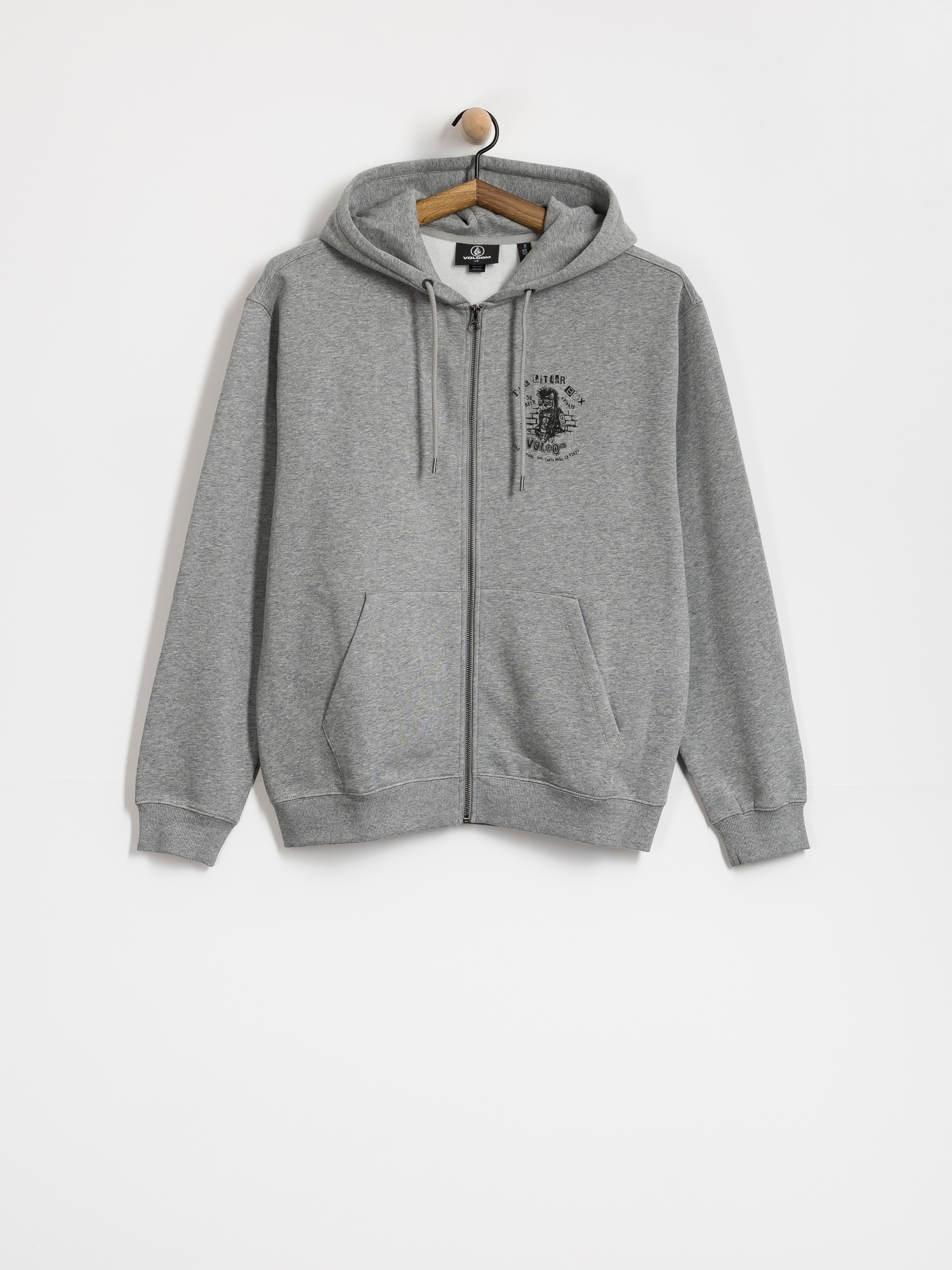 Суитшърт Volcom Catastrophy ZIP (heather grey)