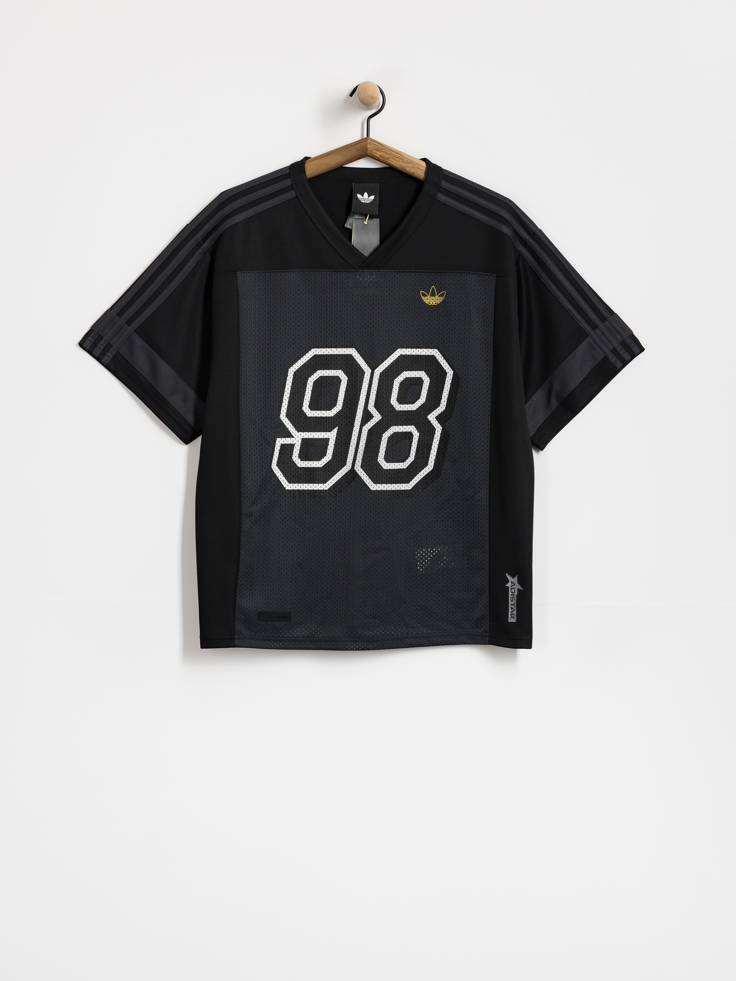 Тениска adidas Tyshawn Jrsy (black/ironmt/carbon)