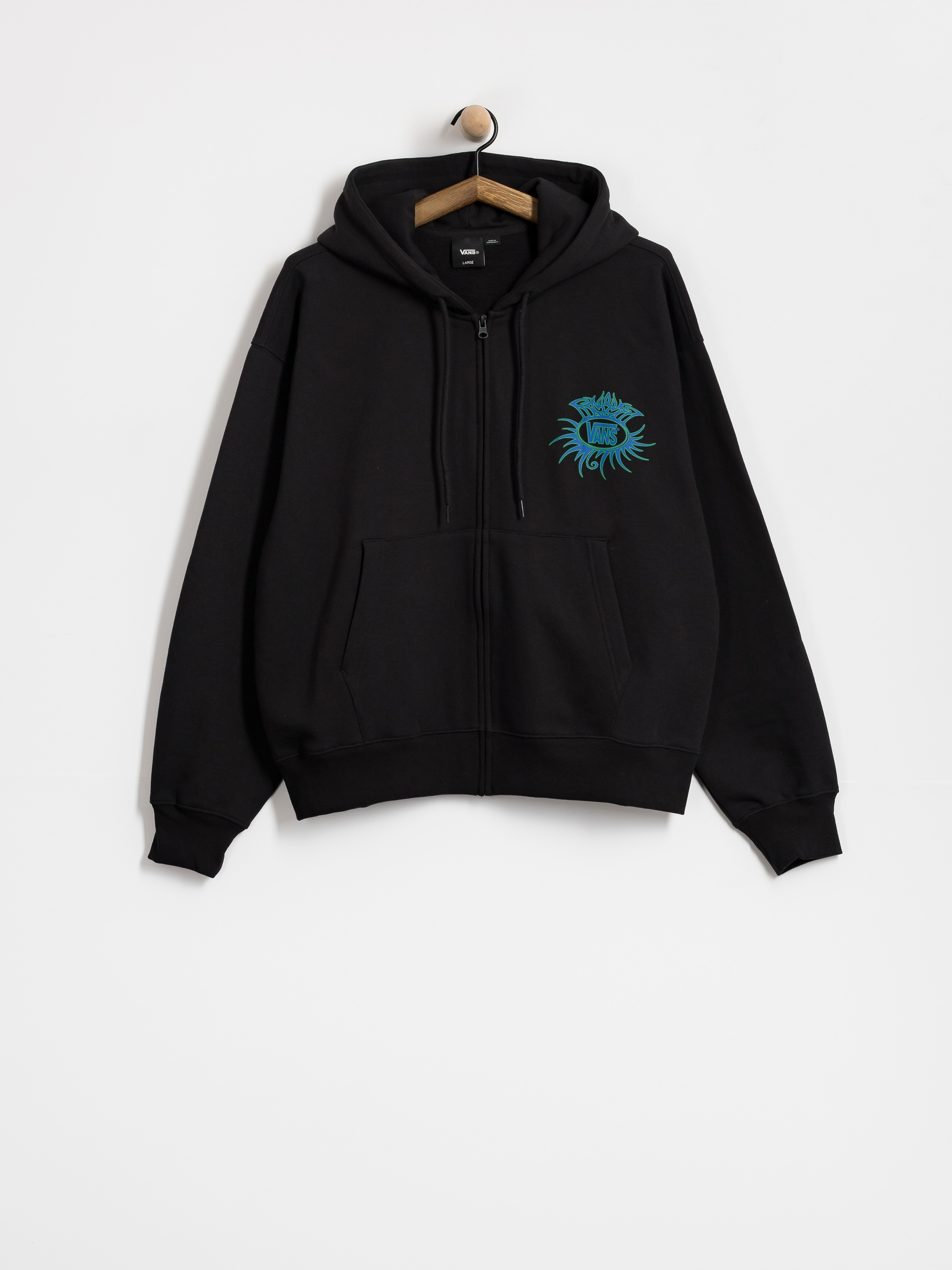 Суитшърт Vans Torched Full Zip (black)