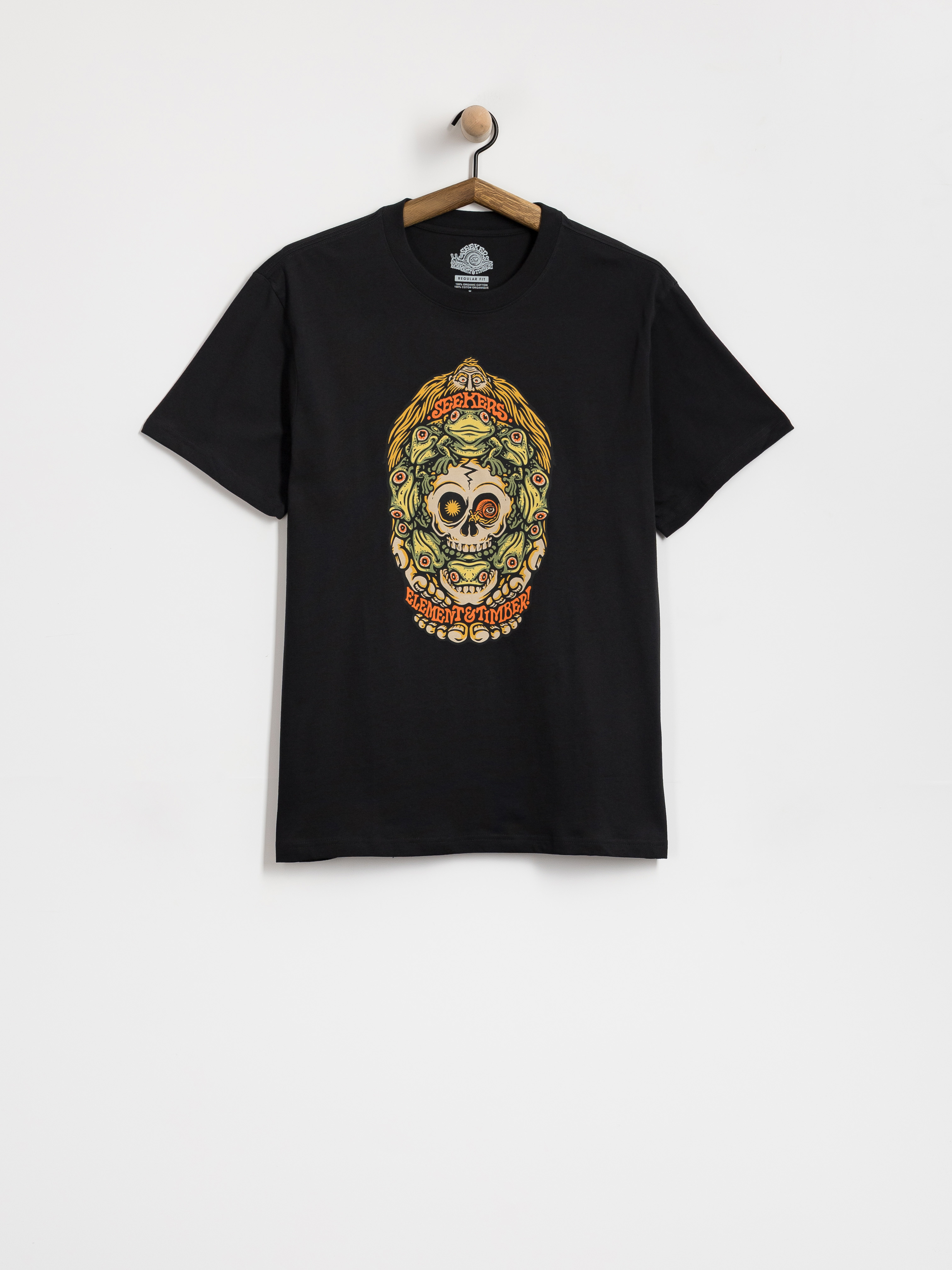 Тениска Element Timber Orbit (off black)