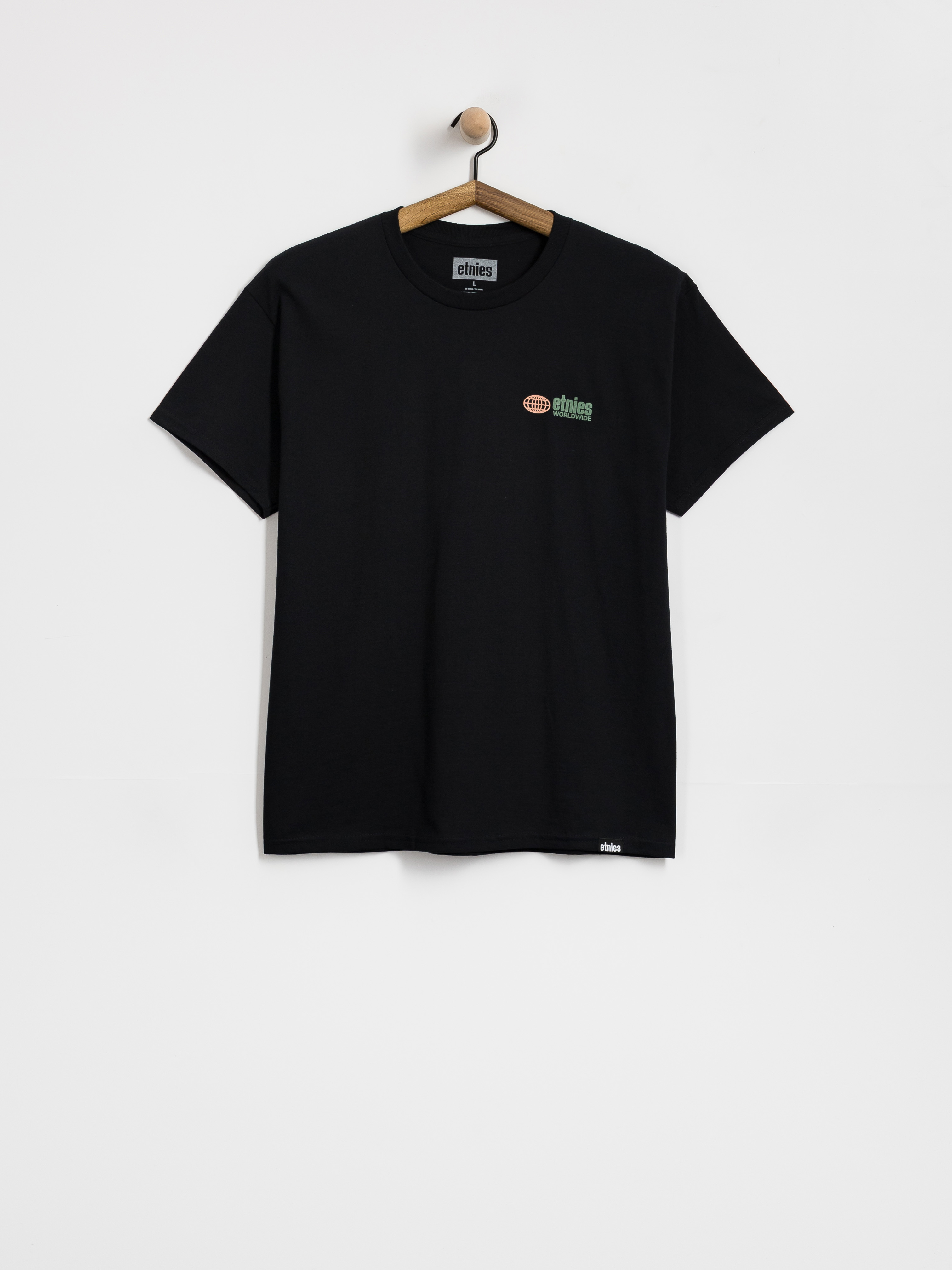 Тениска Etnies Worldwide (black)