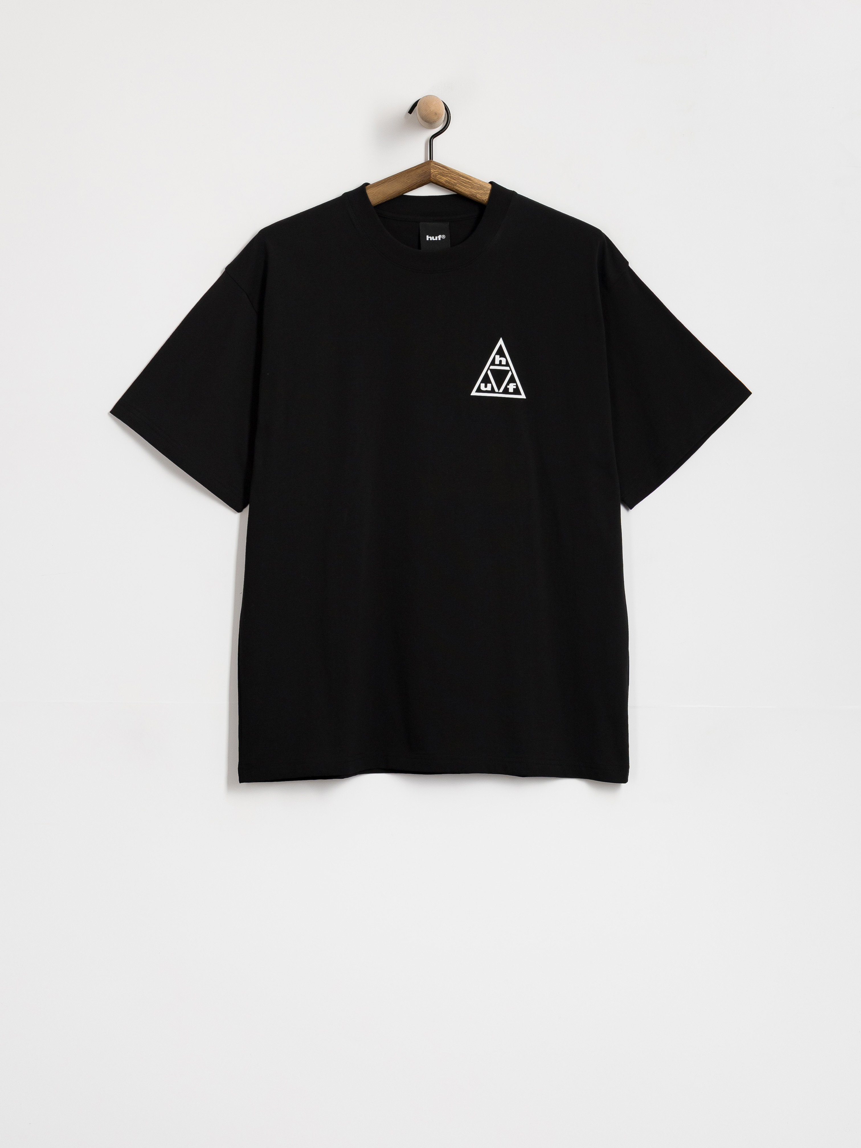 Тениска HUF Triple Triangle (black/white)