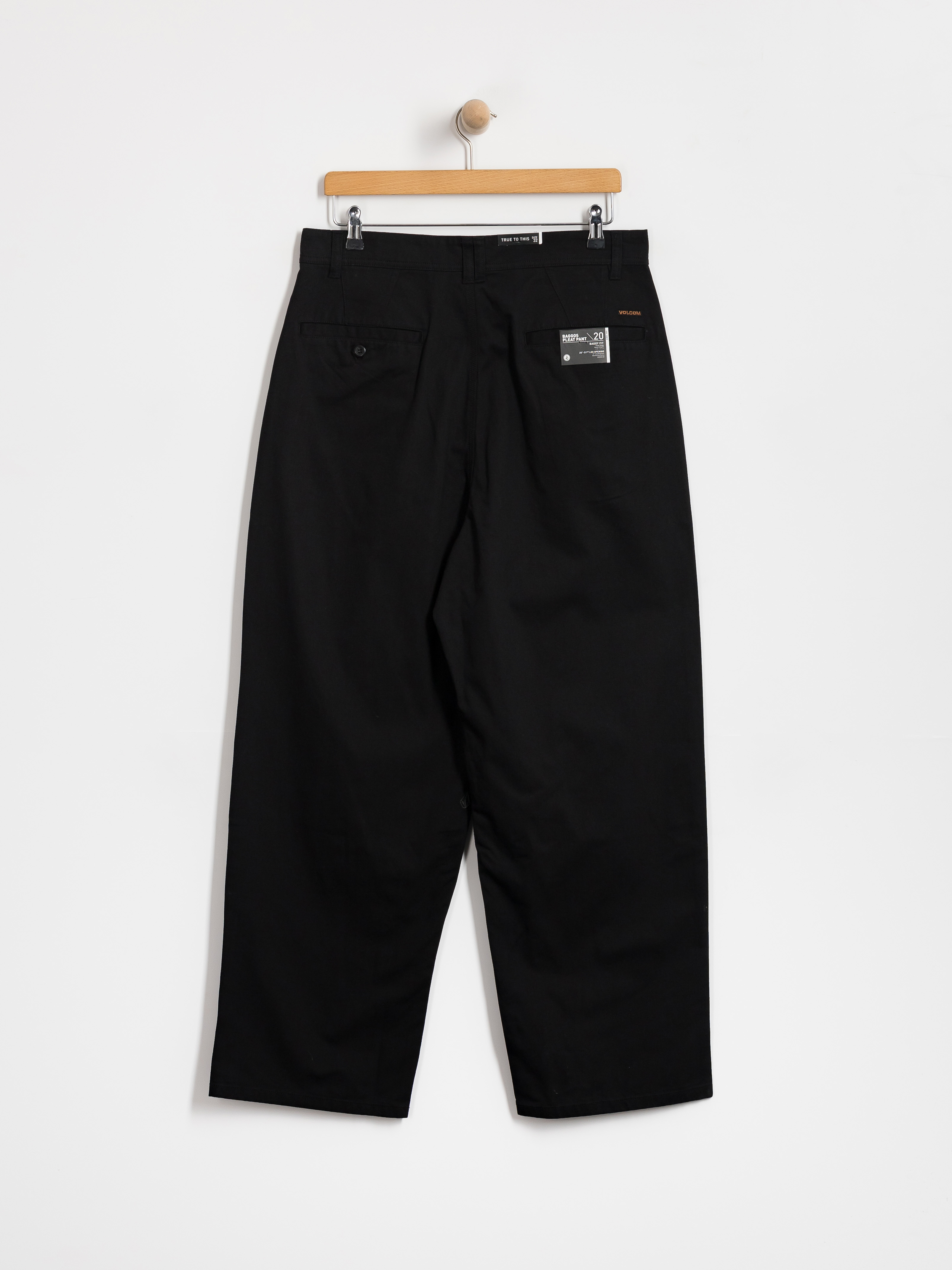 Панталони Volcom Baggos Pleat (black)