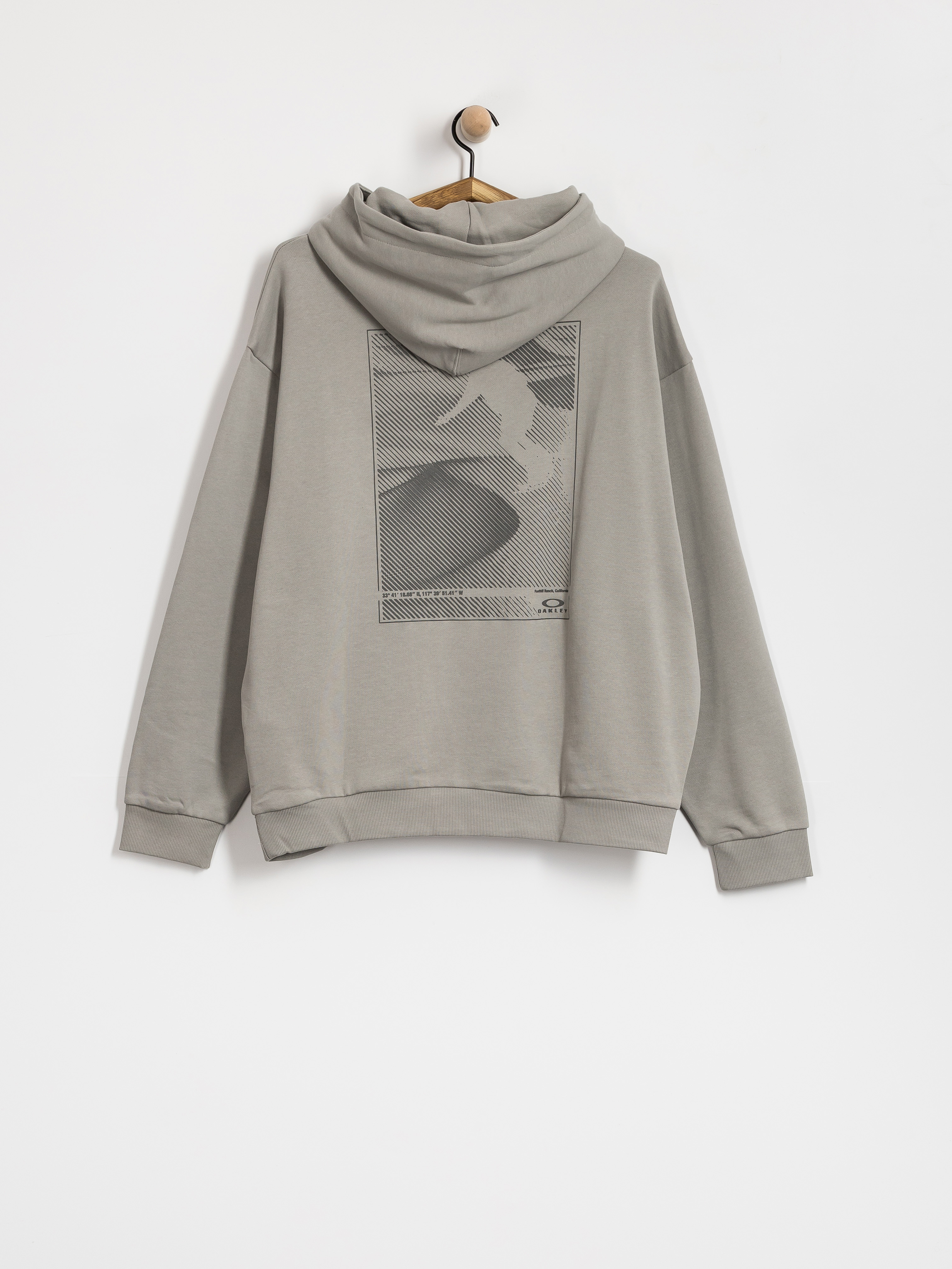 Суитшърт с качулка Oakley Sandboard HD (cement)