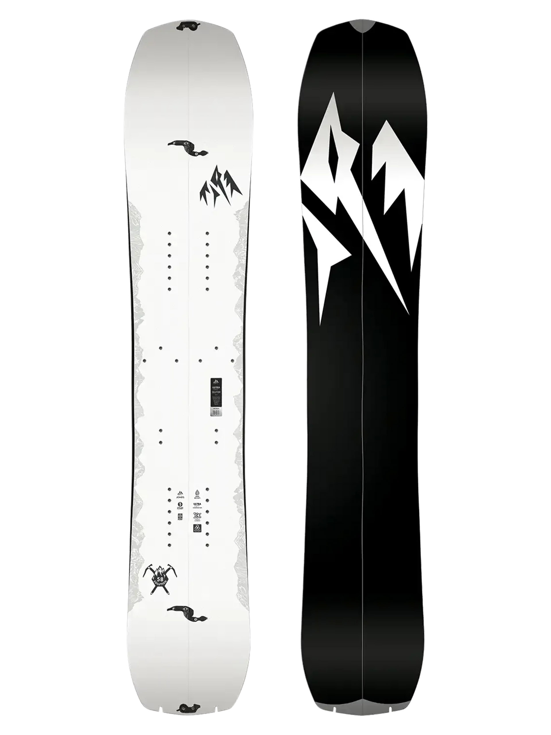 Мъжки Сноуборд Jones Snowboards Spl Ultralight Solution Splitboard (white)