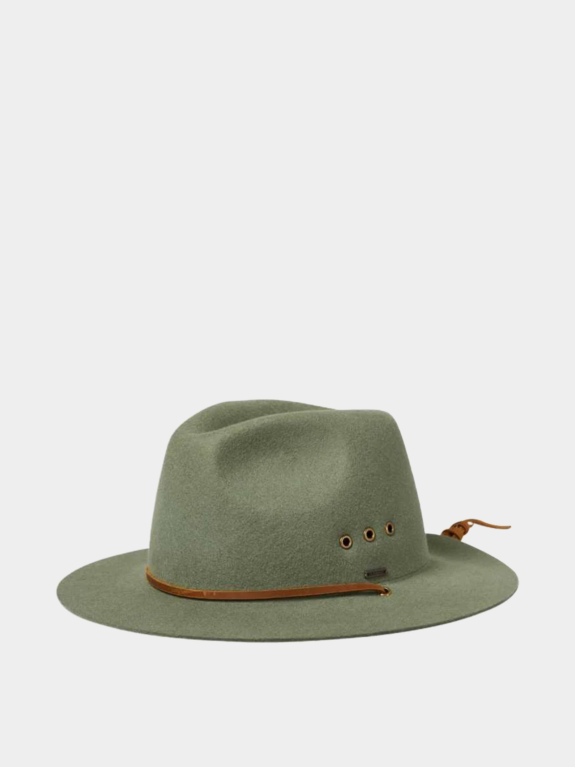 Шапка с периферия Brixton Wesley Wthr Guard Packable (light moss)