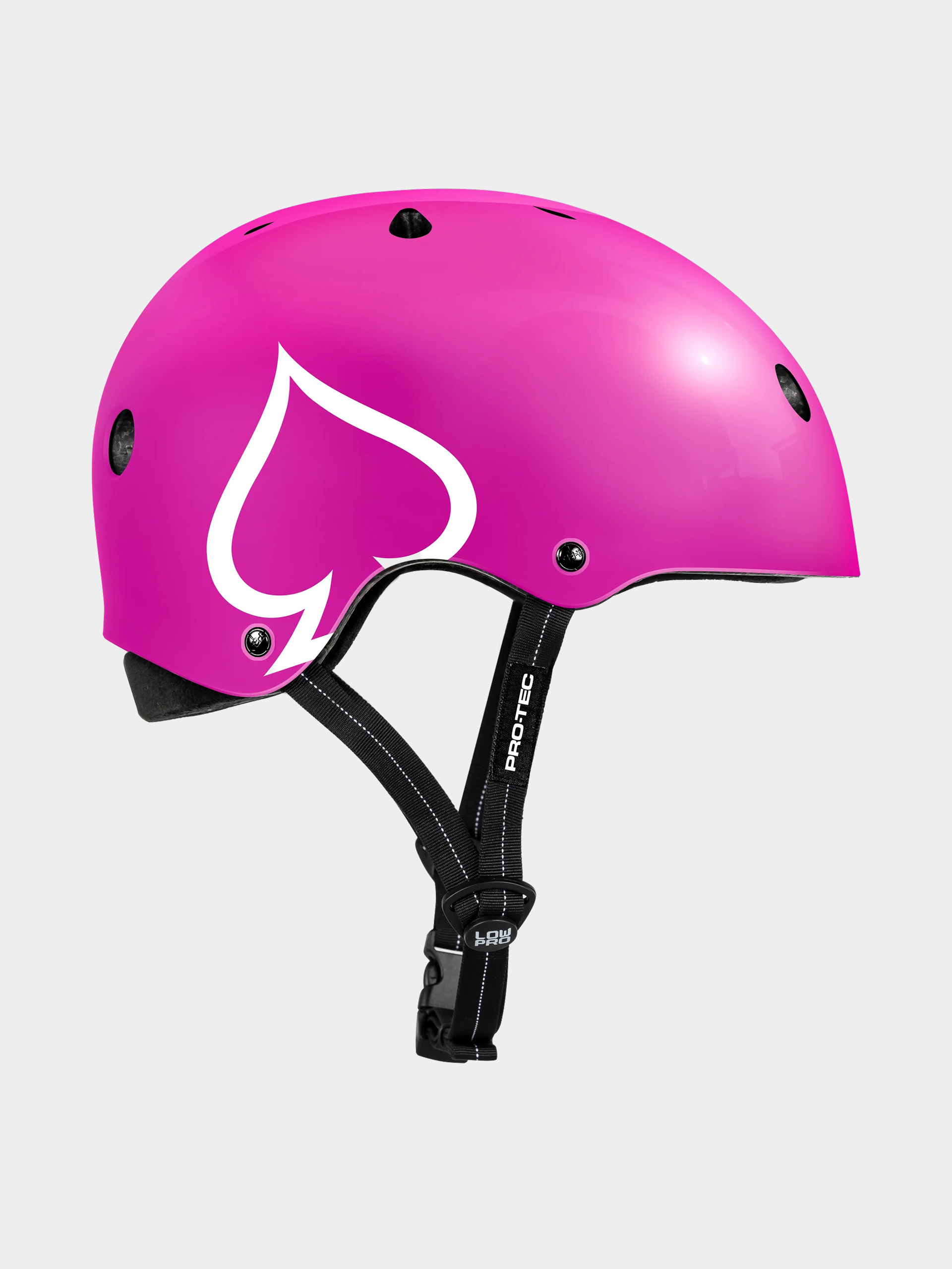 Каска Pro Tec Low Pro (gloss pink)
