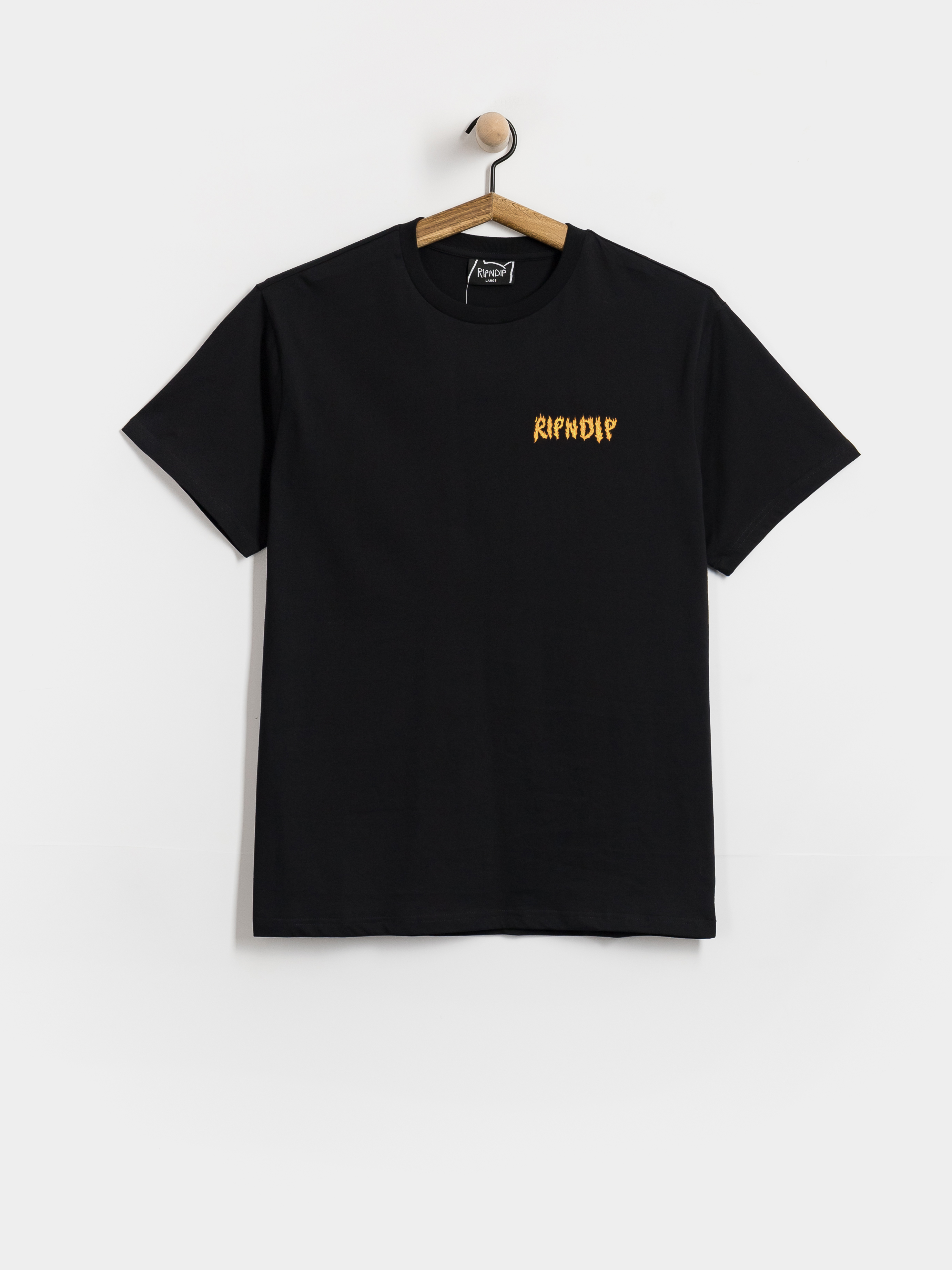 Тениска RipNDip Burn (black wash)