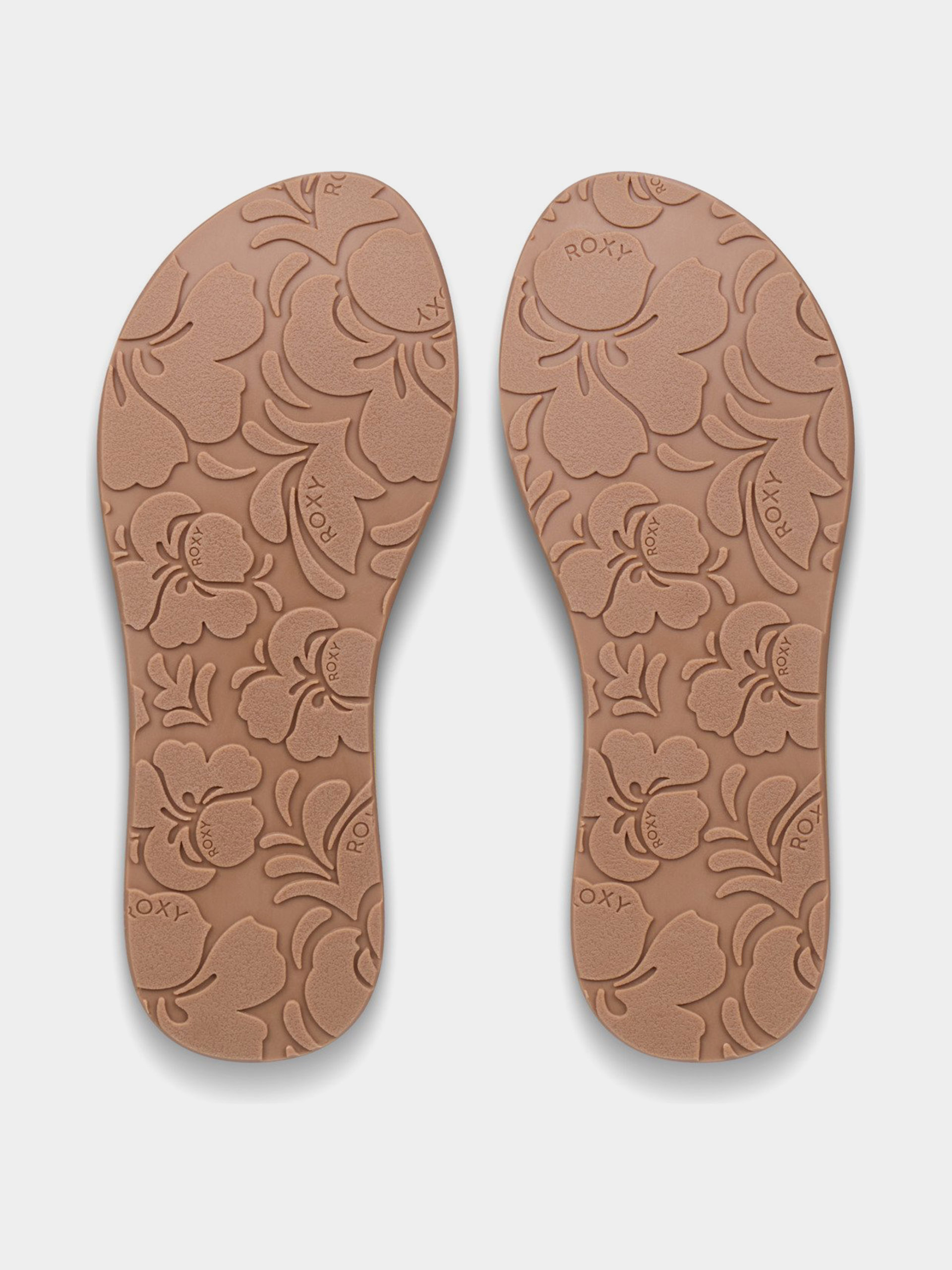 Джапанки Roxy Porto Rope Wmn (natural/crazy pink)