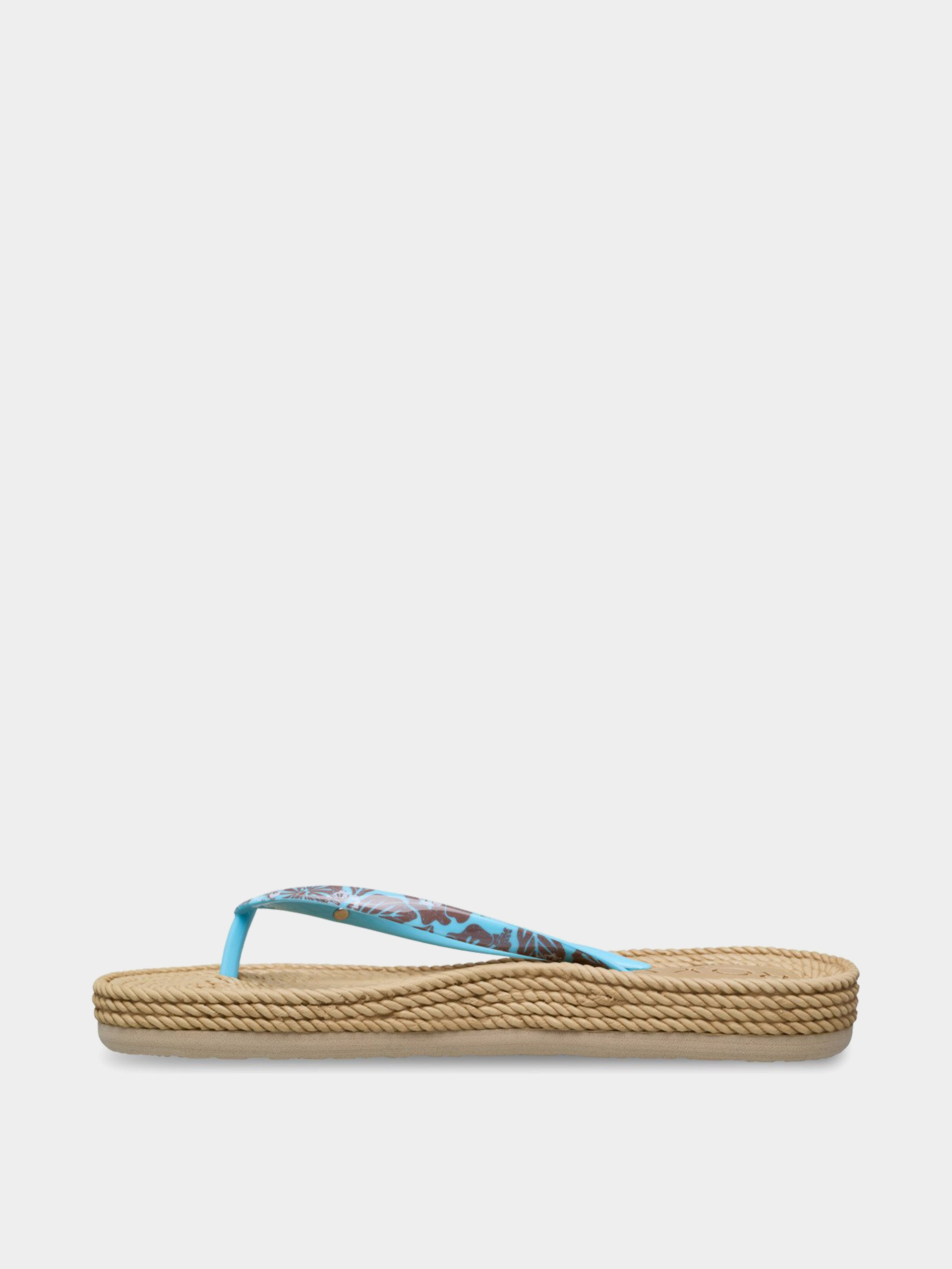 Джапанки Roxy South Beach III Wmn (light blue/brown)