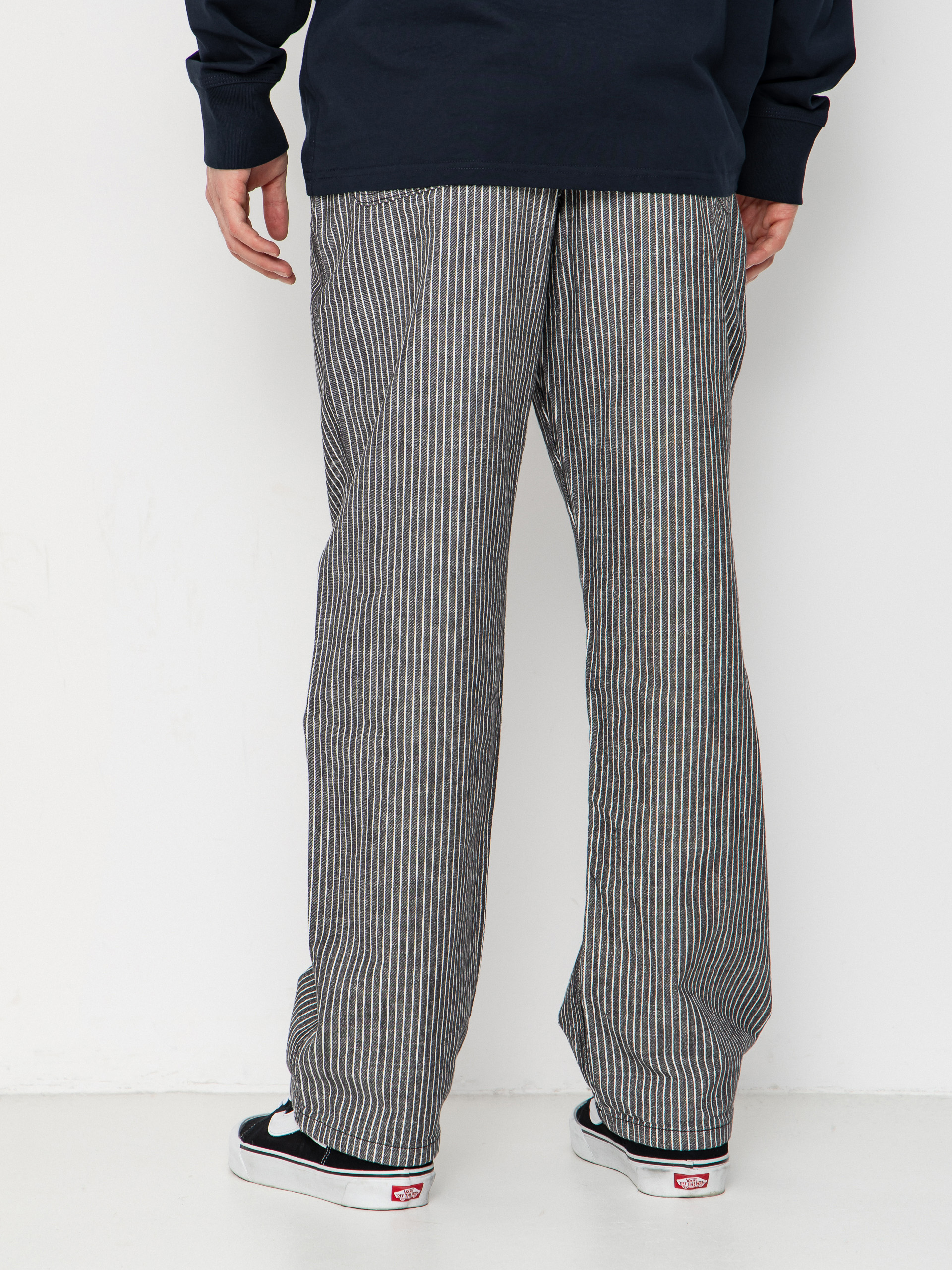 Панталони Vans Chore Loose Stripe Denim (black/white)