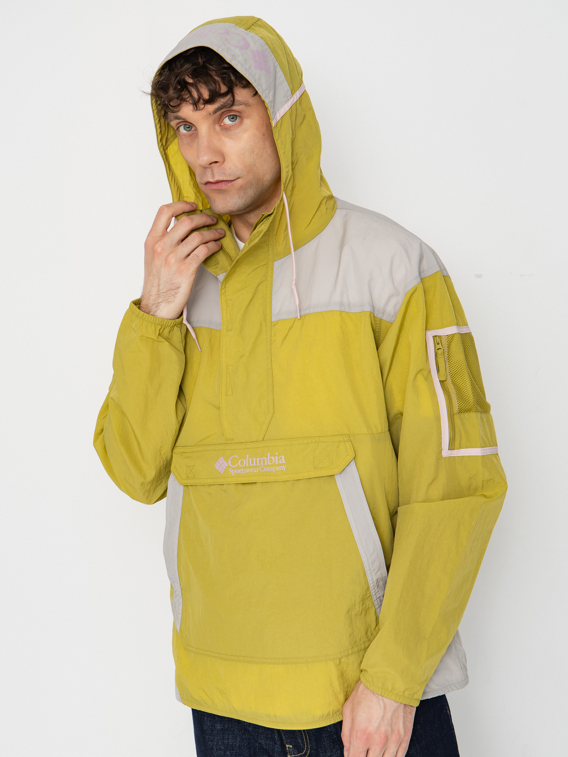 Яке Columbia Challenger Windbreaker Anorak (peppercorn/flint grey)