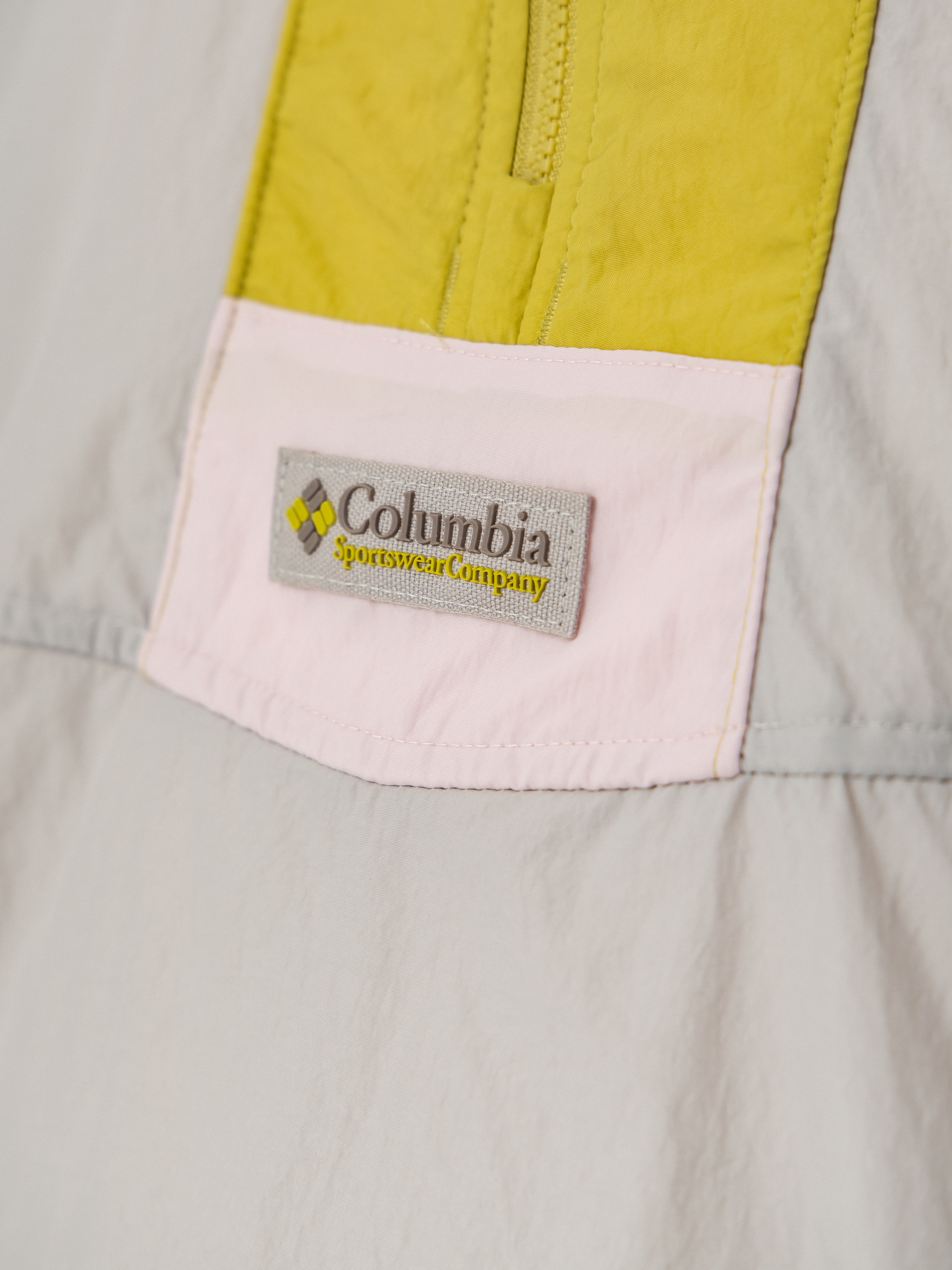 Яке Columbia Riptide II Retro Windbreaker Anorak (flint grey/peppercorn/pink agate)