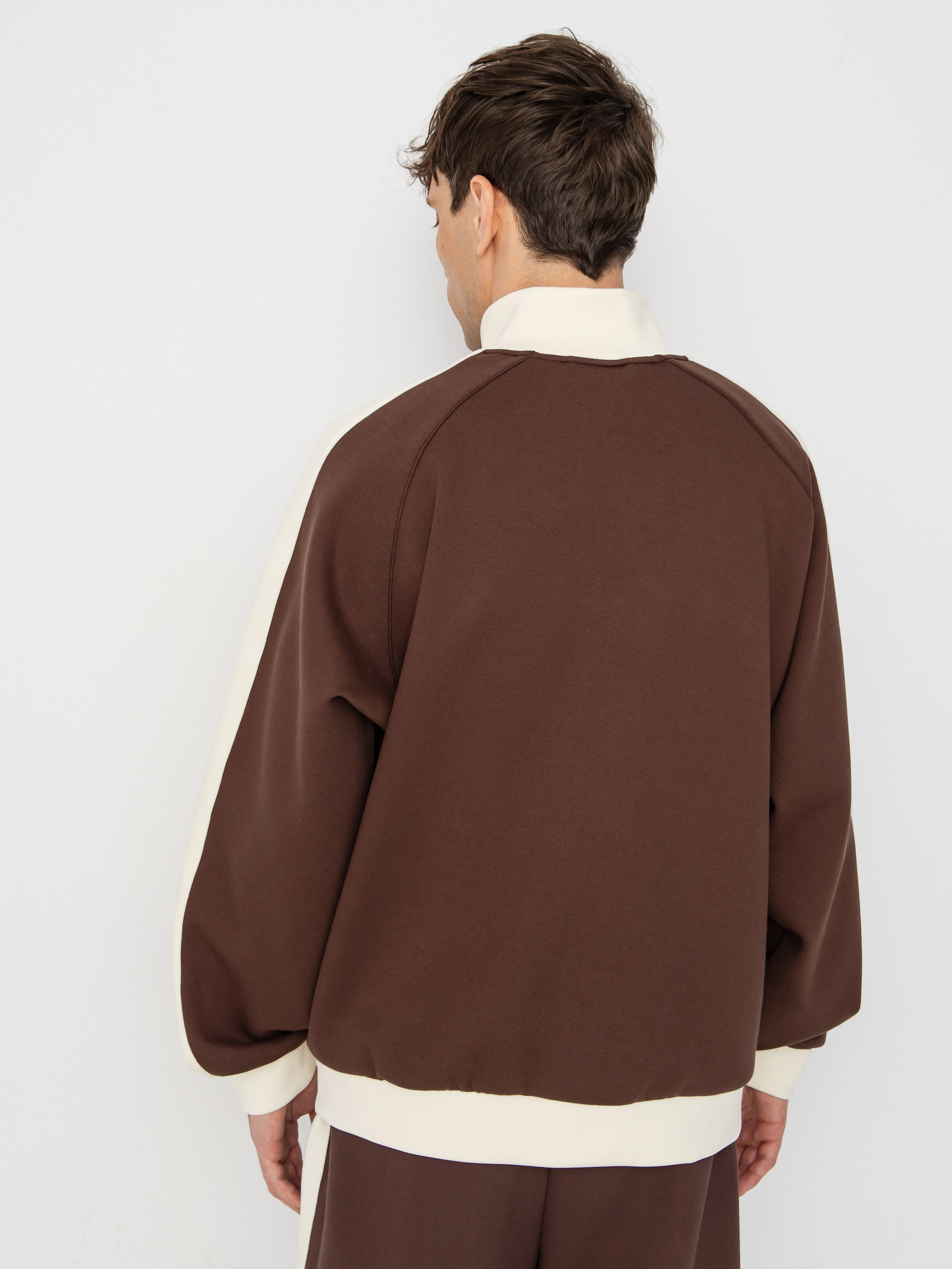 Суитшърт Karl Kani Signature Sidestripe Pique (brown)