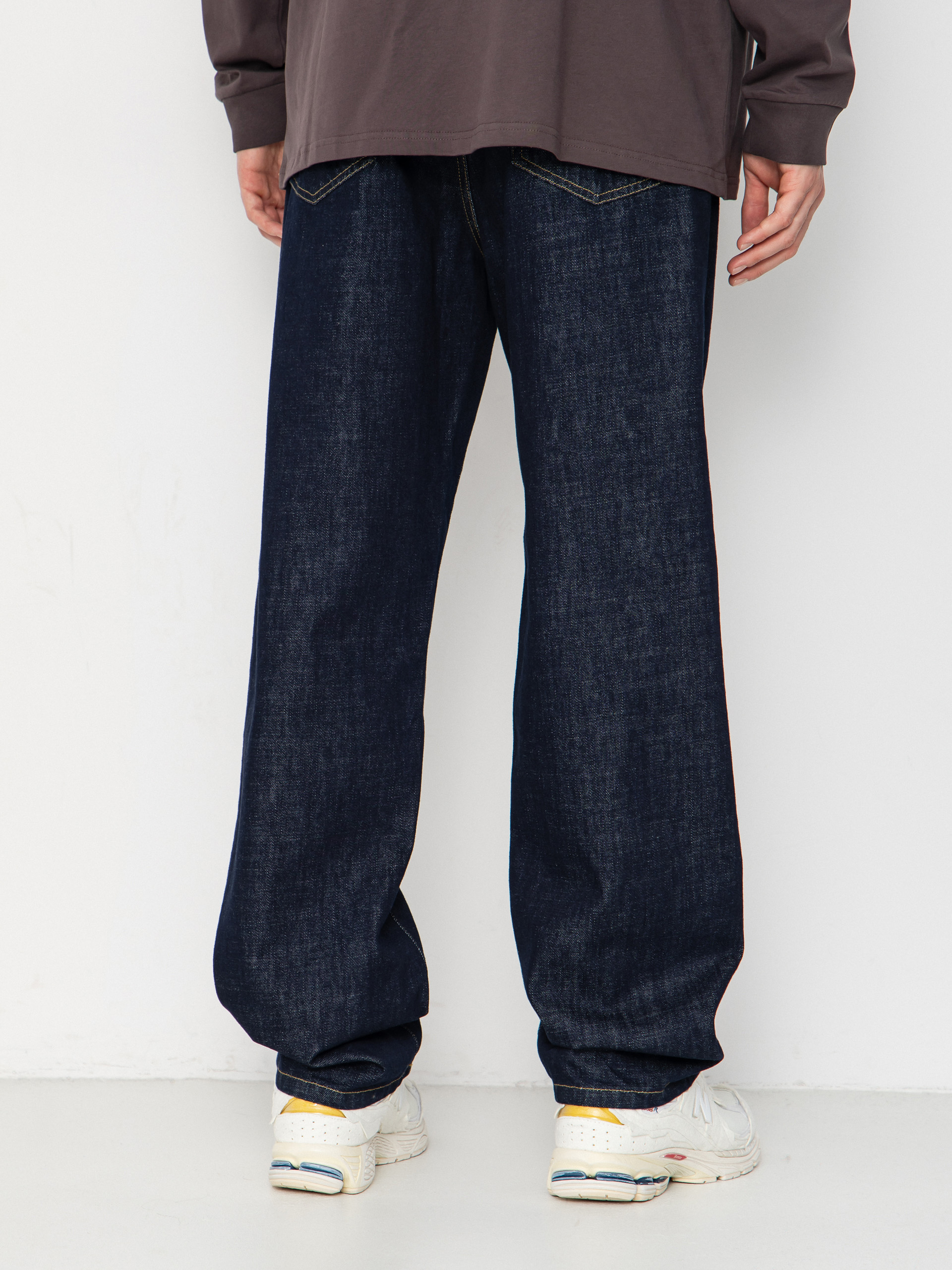 Панталони Carhartt WIP Aaron (blue rinsed)