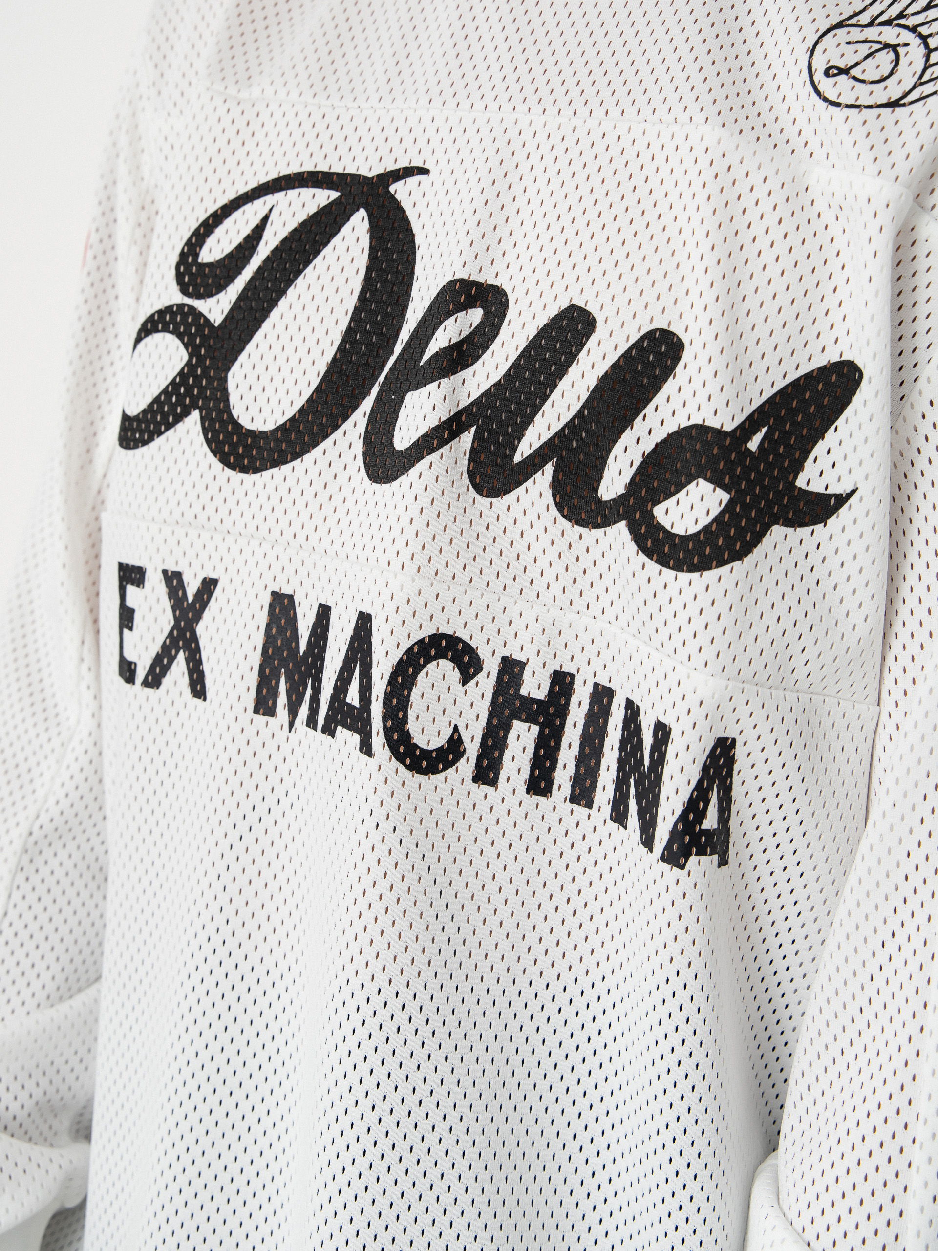Тениска Deus Ex Machina Saber Moto Jersey (vintage white)
