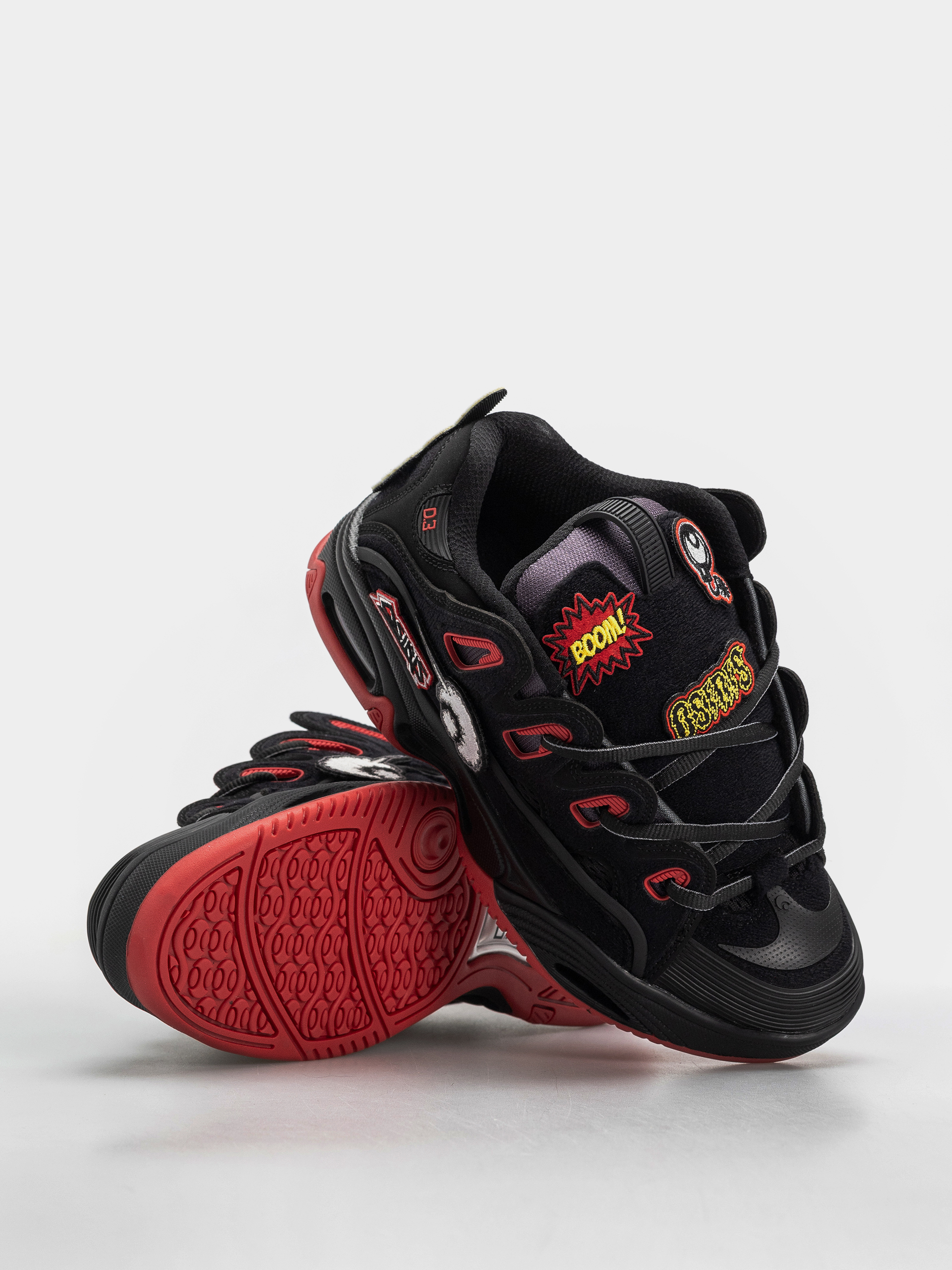 Обувки Osiris D3 2001 (black/red/velcro)