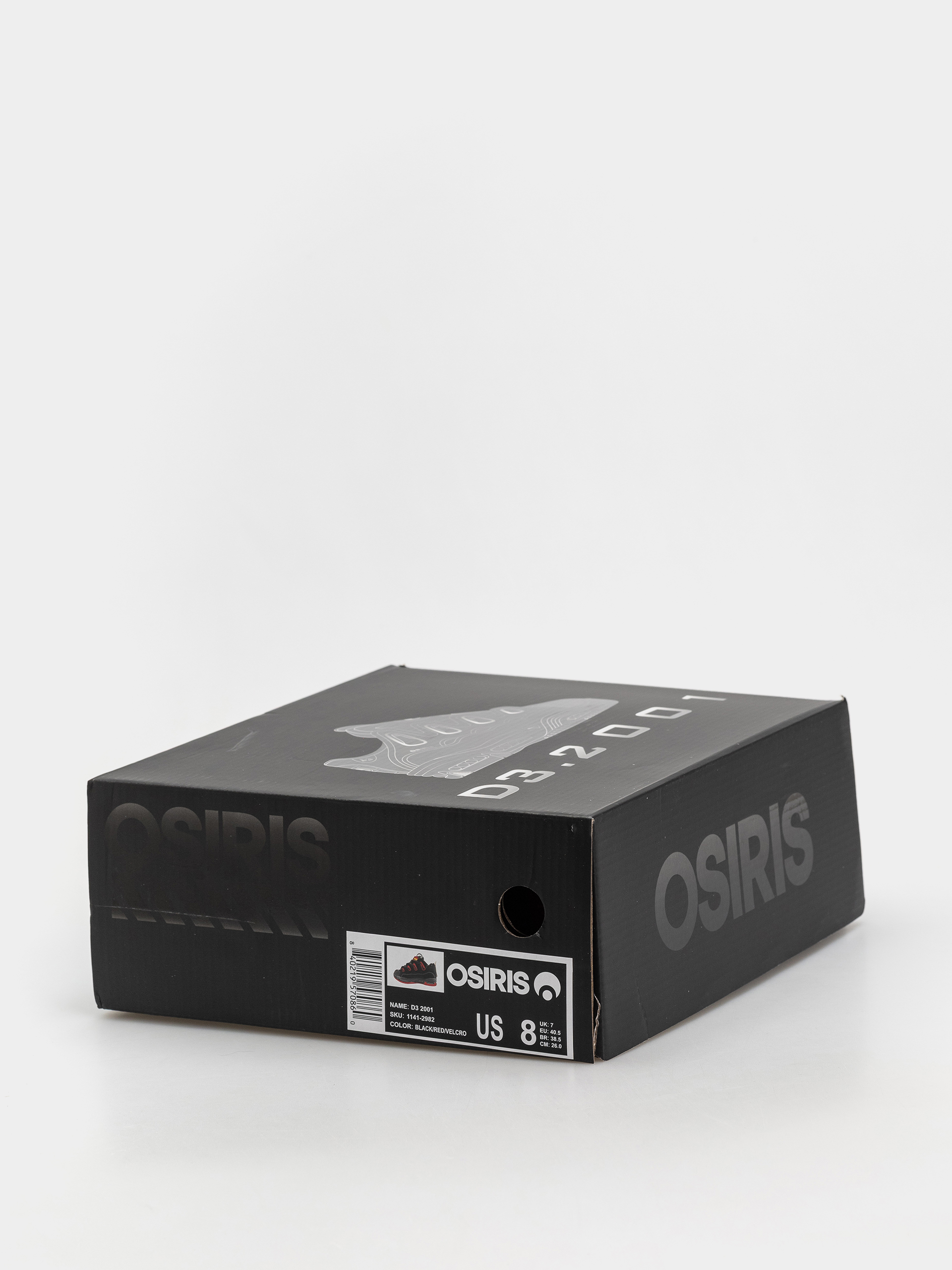 Обувки Osiris D3 2001 (black/red/velcro)