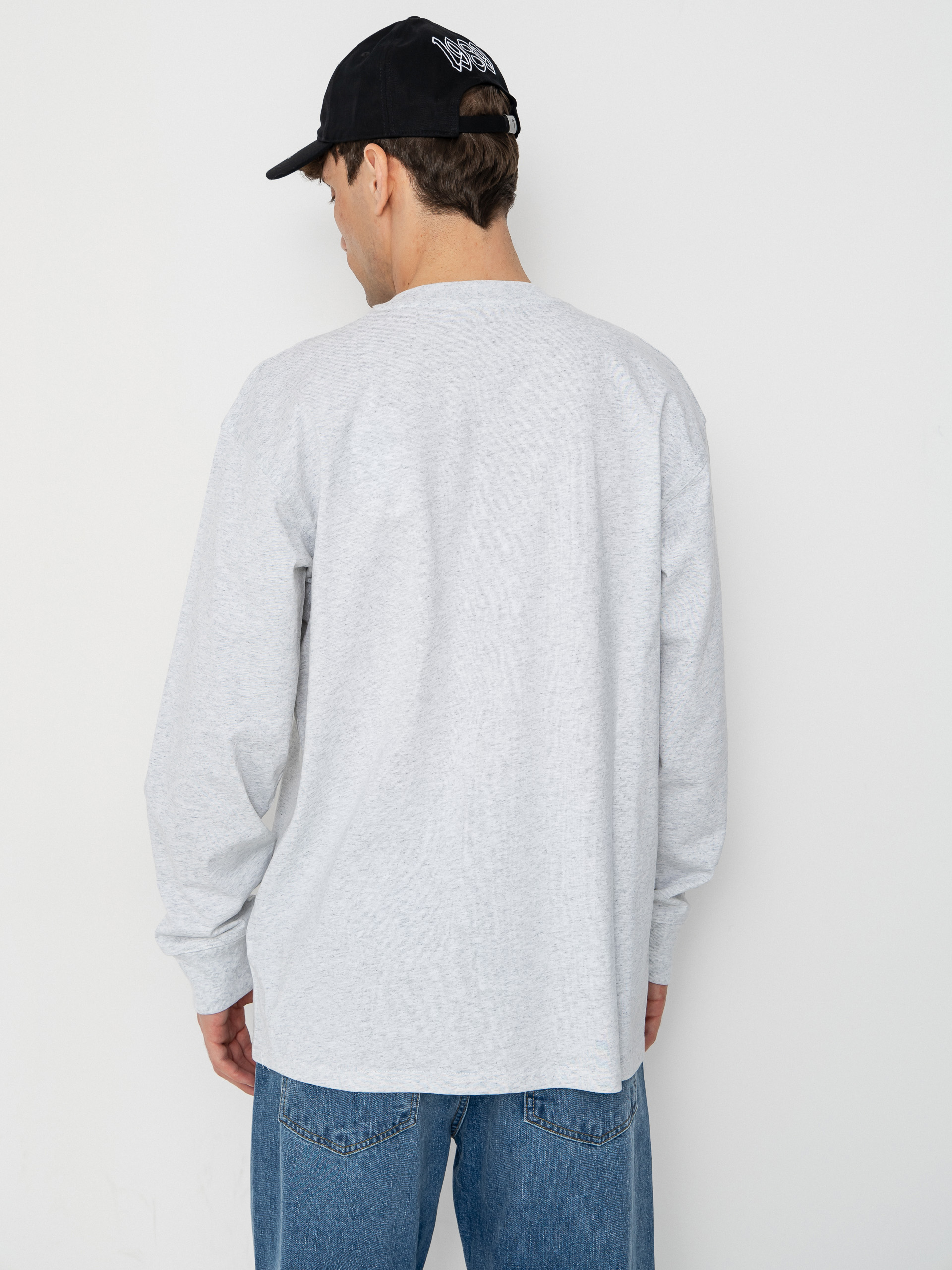 Блуза Carhartt WIP American Script (ash heather)