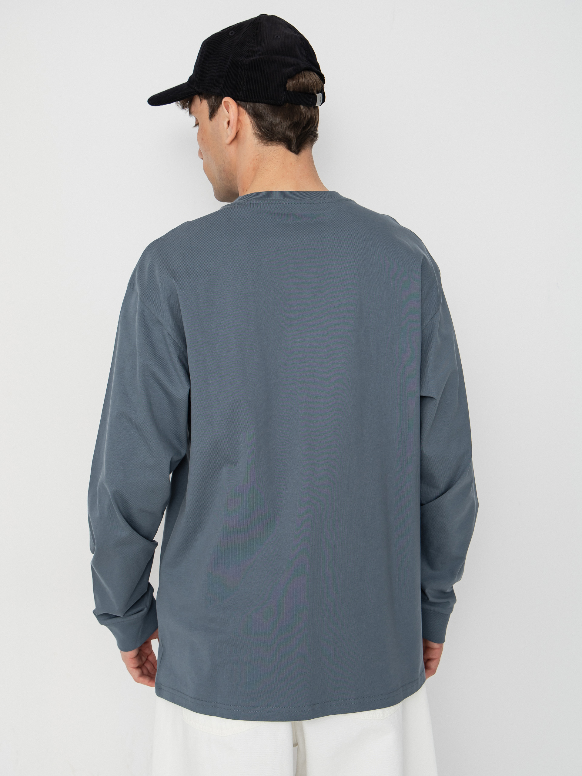Блуза Carhartt WIP Chase (cozy blue/gold)