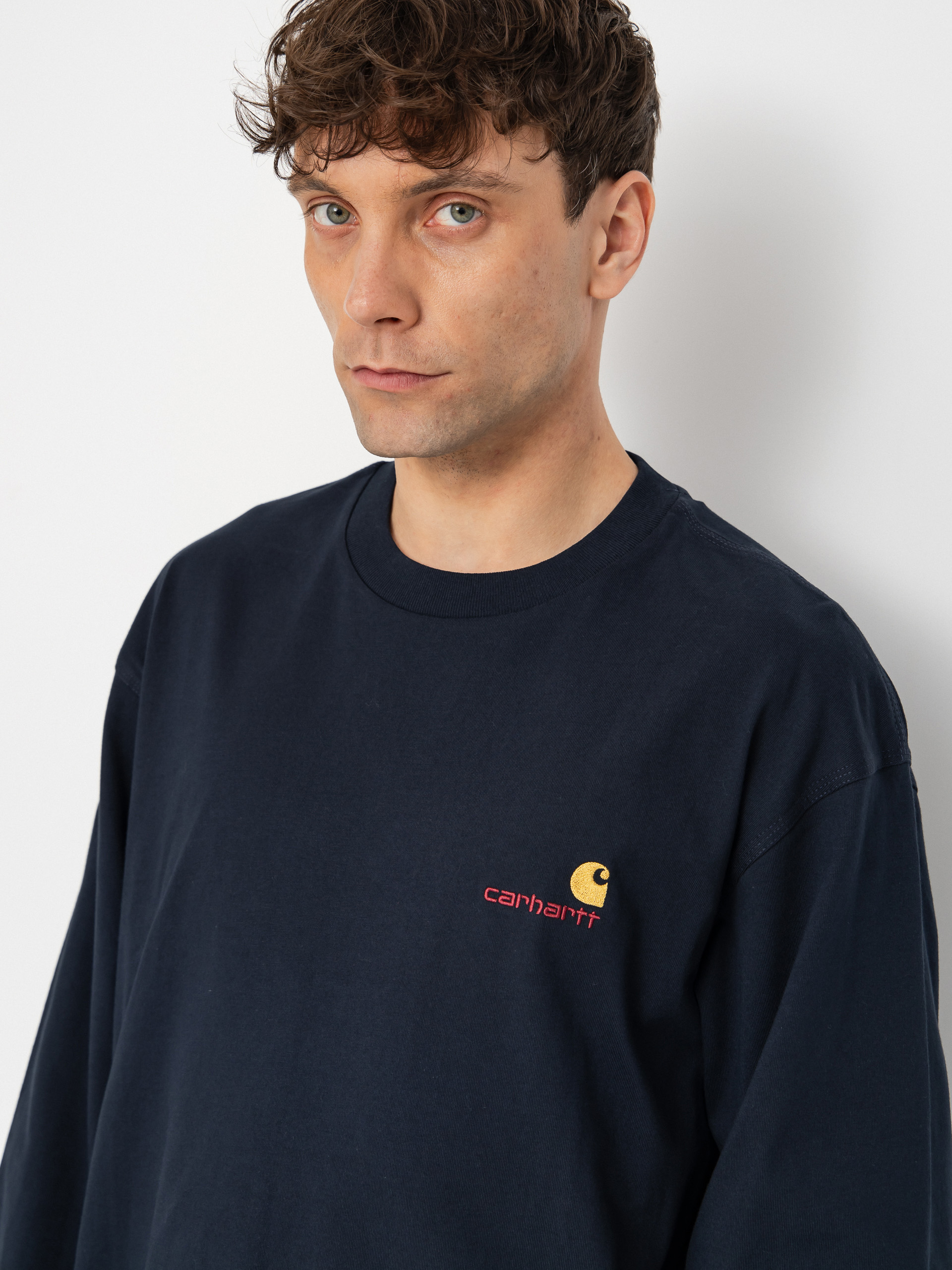 Блуза Carhartt WIP American Script (deep night)