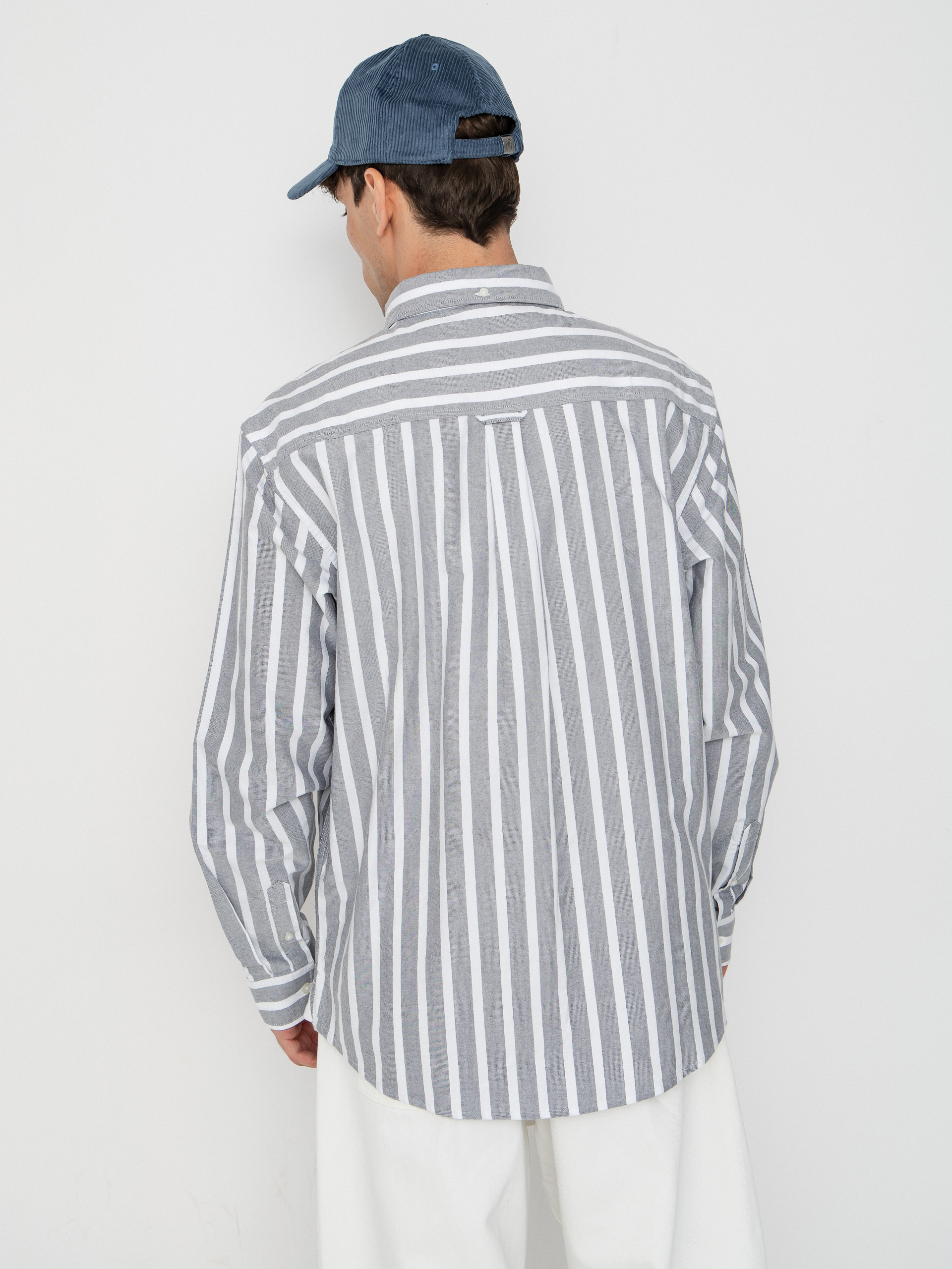 Риза Carhartt WIP Deven (deven stripe/black/white)