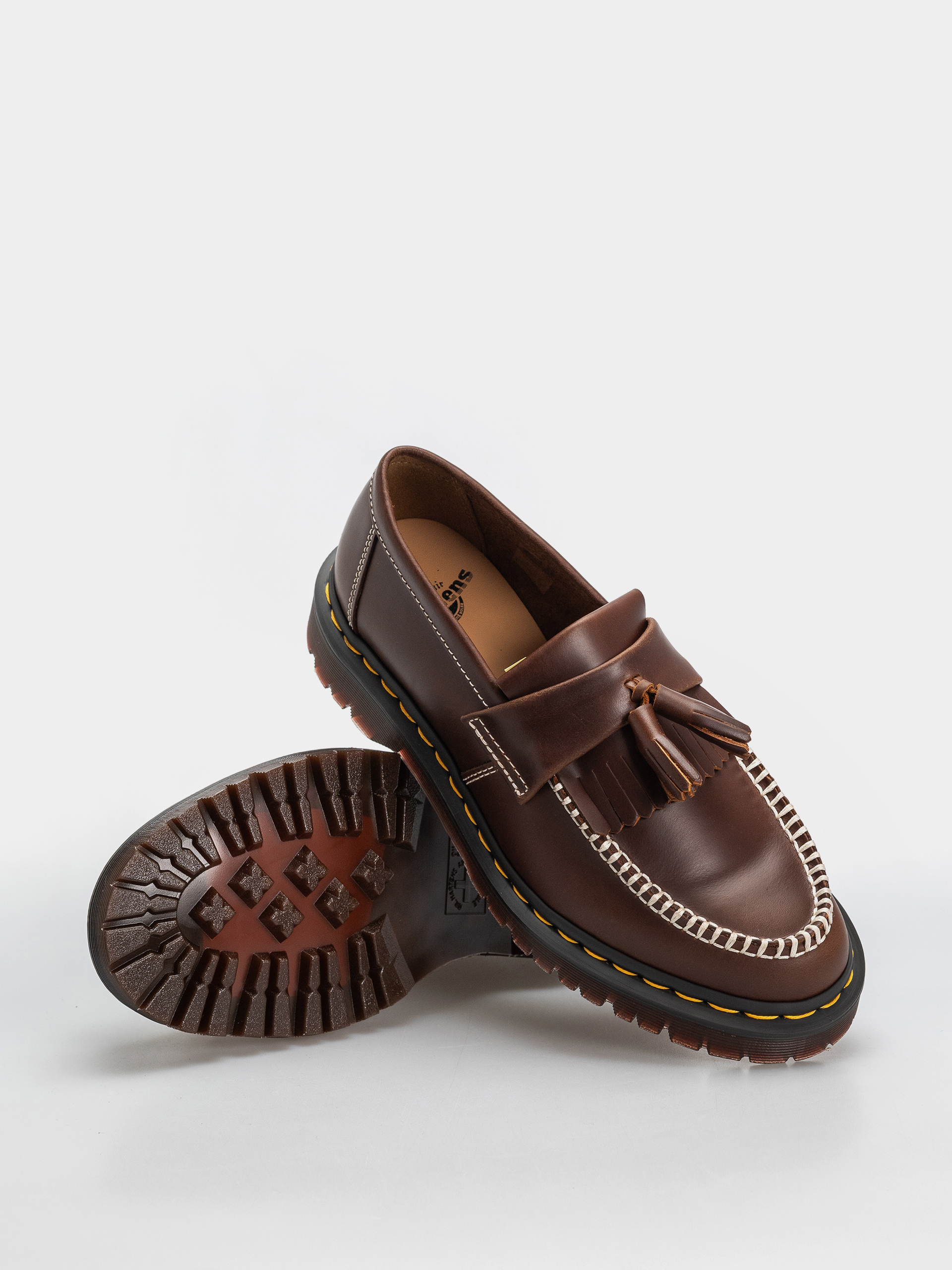 Обувки Dr. Martens Adrian Ben Tassel Loafer (butterscotch orleans)
