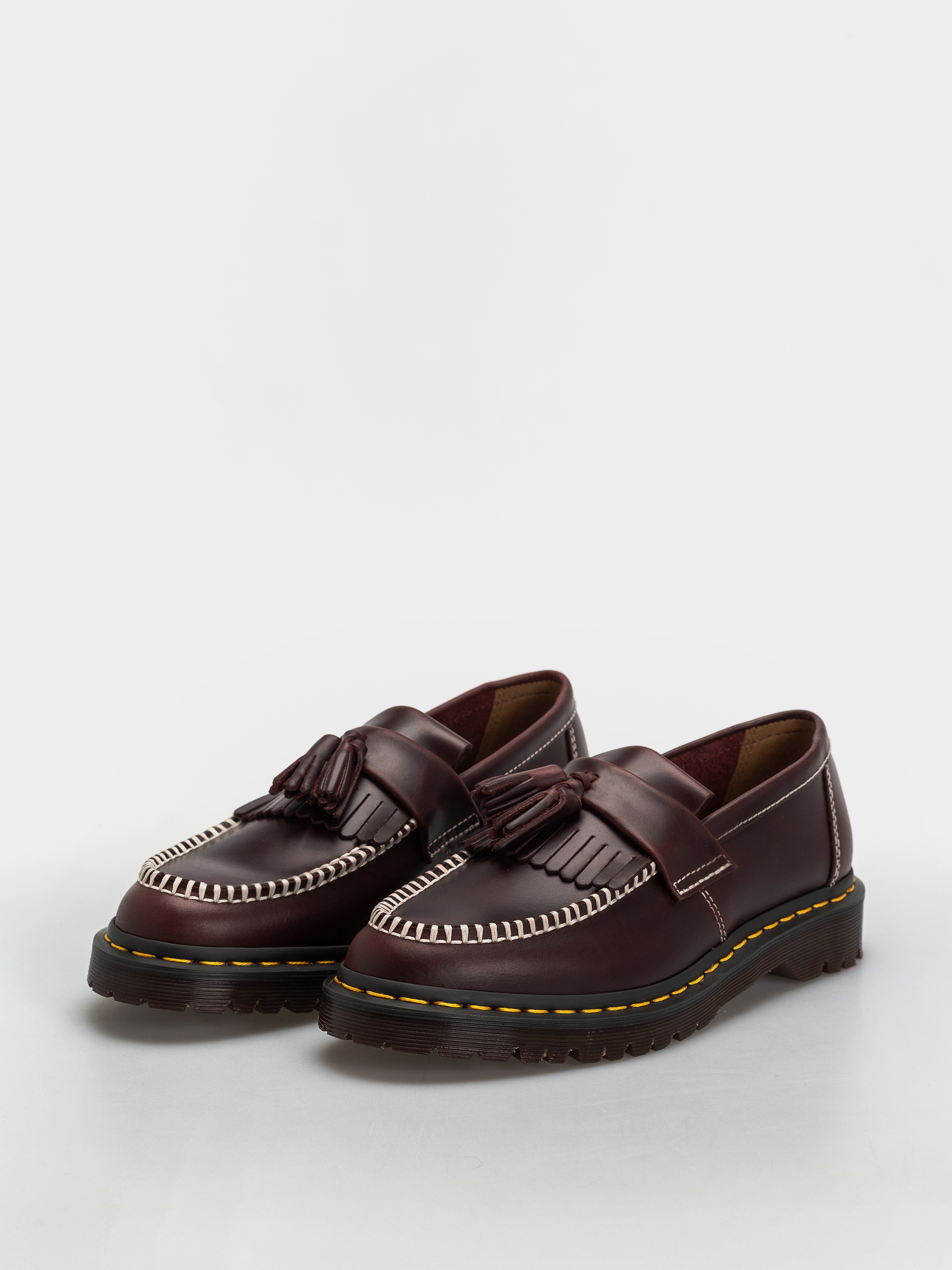 Обувки Dr. Martens Adrian Ben Tassel Loafer (cherry red orleans)