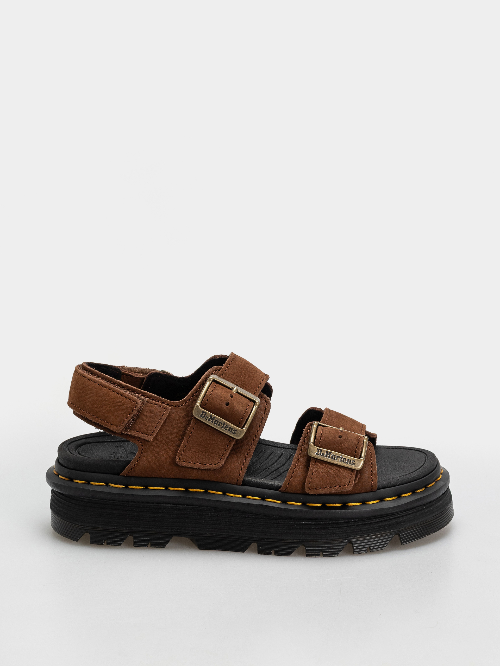 Сандали Dr. Martens ZebZag Wmn (sepia brown tumbled nubuck)