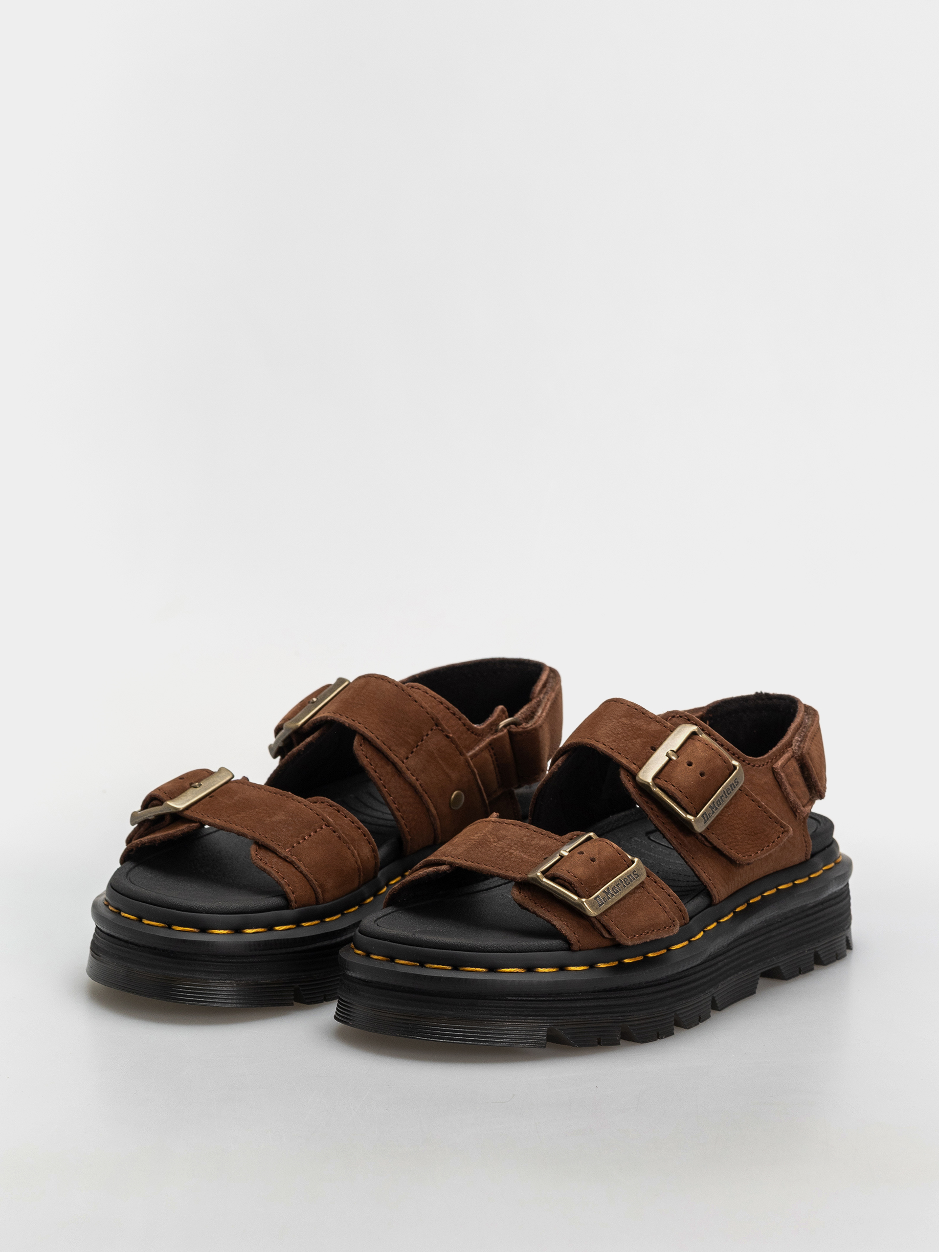 Сандали Dr. Martens ZebZag Wmn (sepia brown tumbled nubuck)