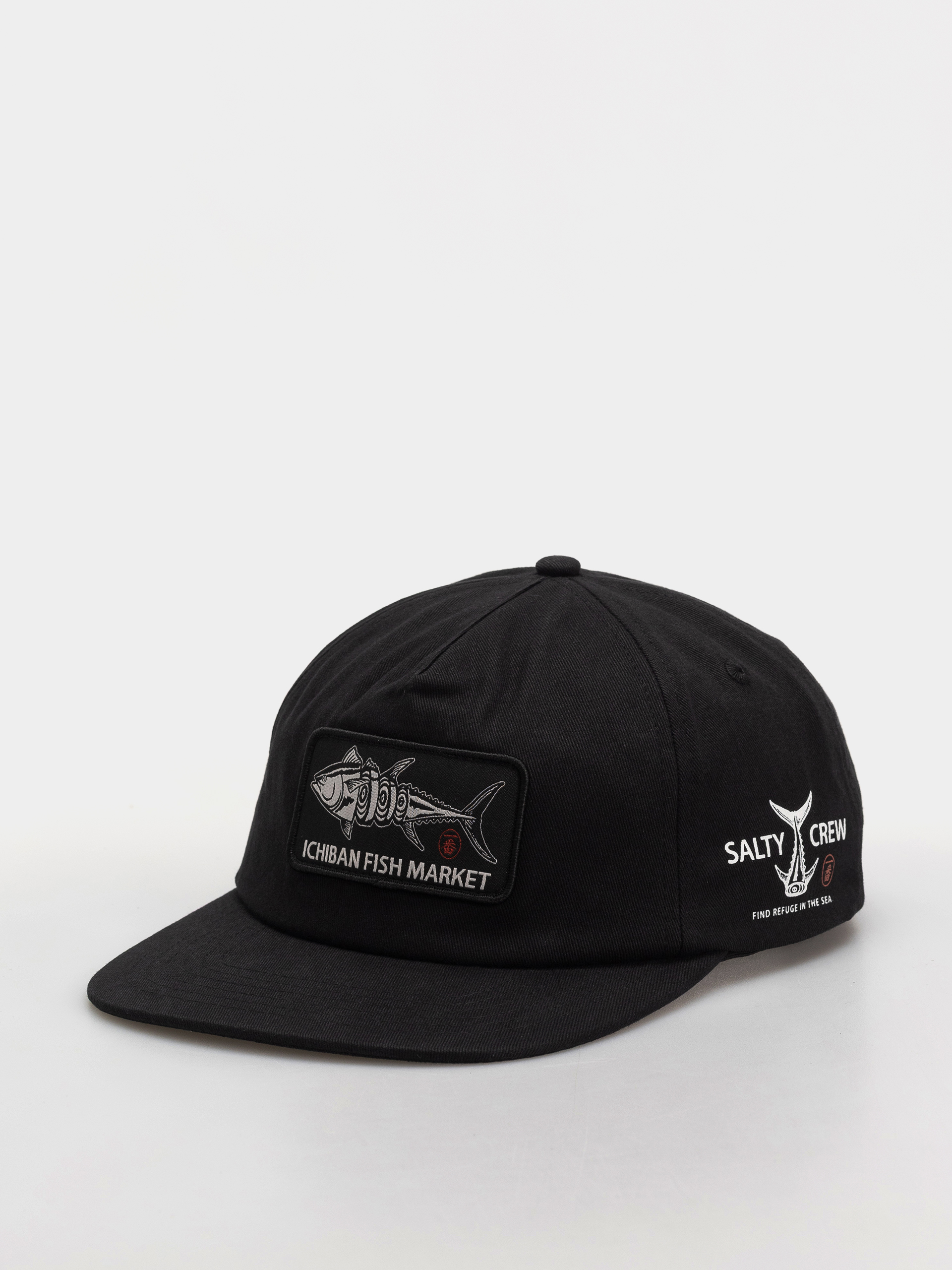 Шапка с козирка Salty Crew Fish Market Snapback (black)