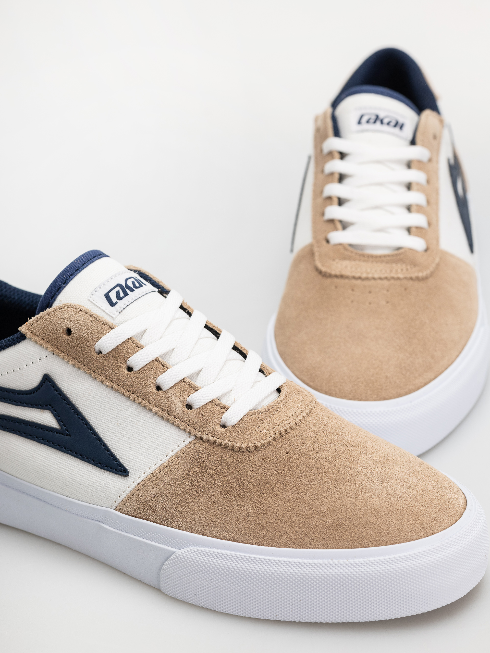Обувки Lakai Manchester (white/tan/navy)