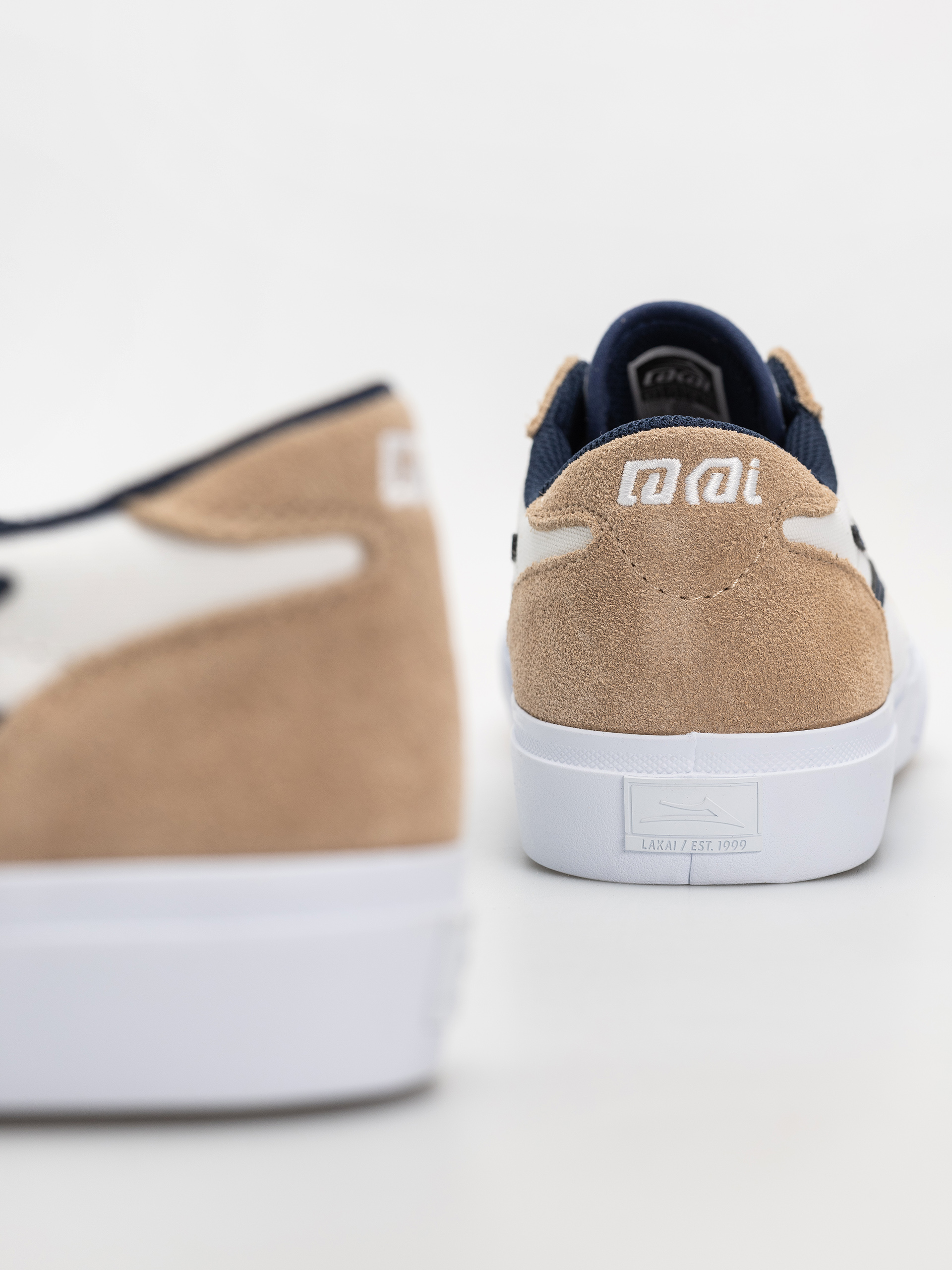 Обувки Lakai Manchester (white/tan/navy)